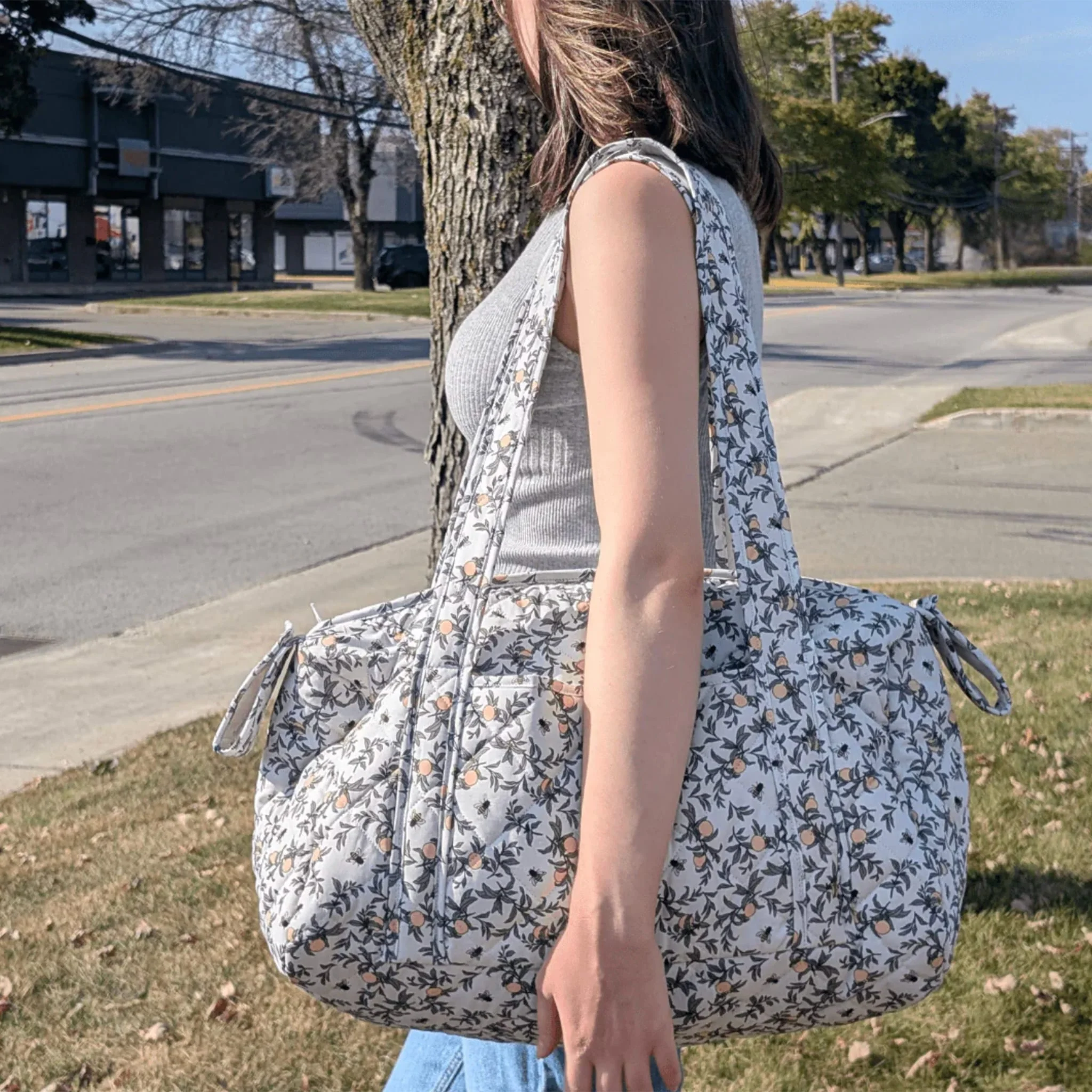 Sac À Couches - Floral - Image 4