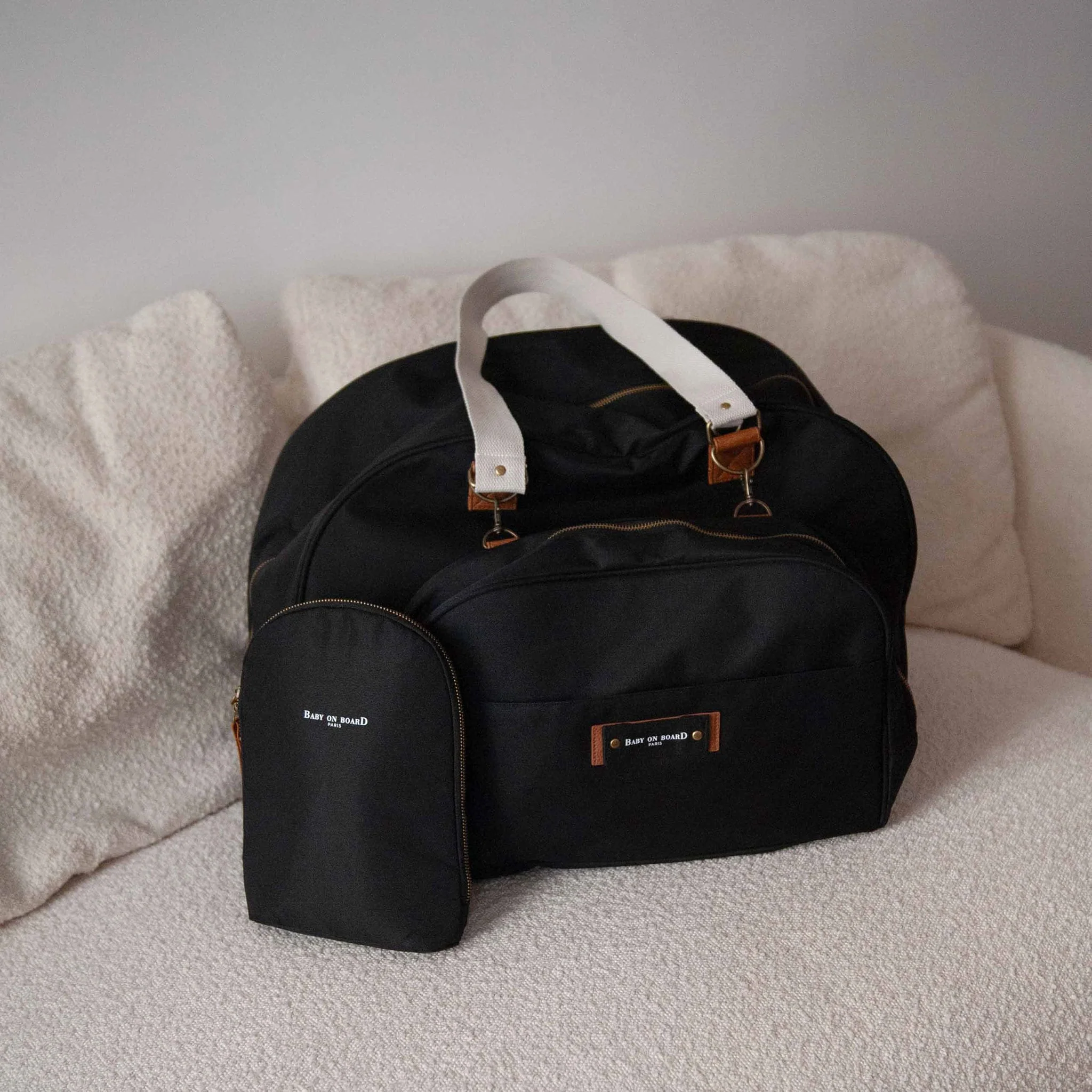Sac À Couches Juliette Noir - Image 4