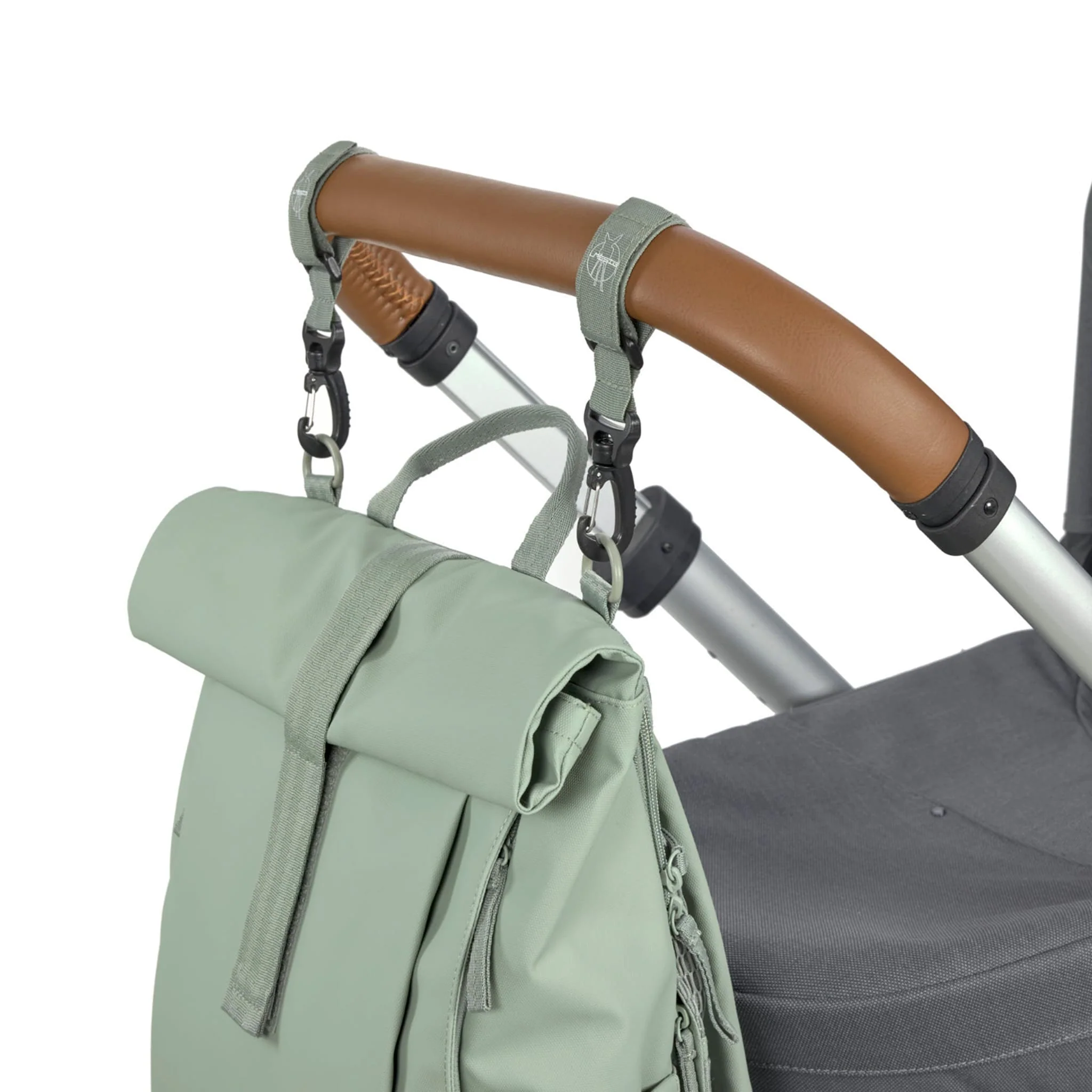 Sac à Couches à Dos Rolltop - Sauge - Image 7