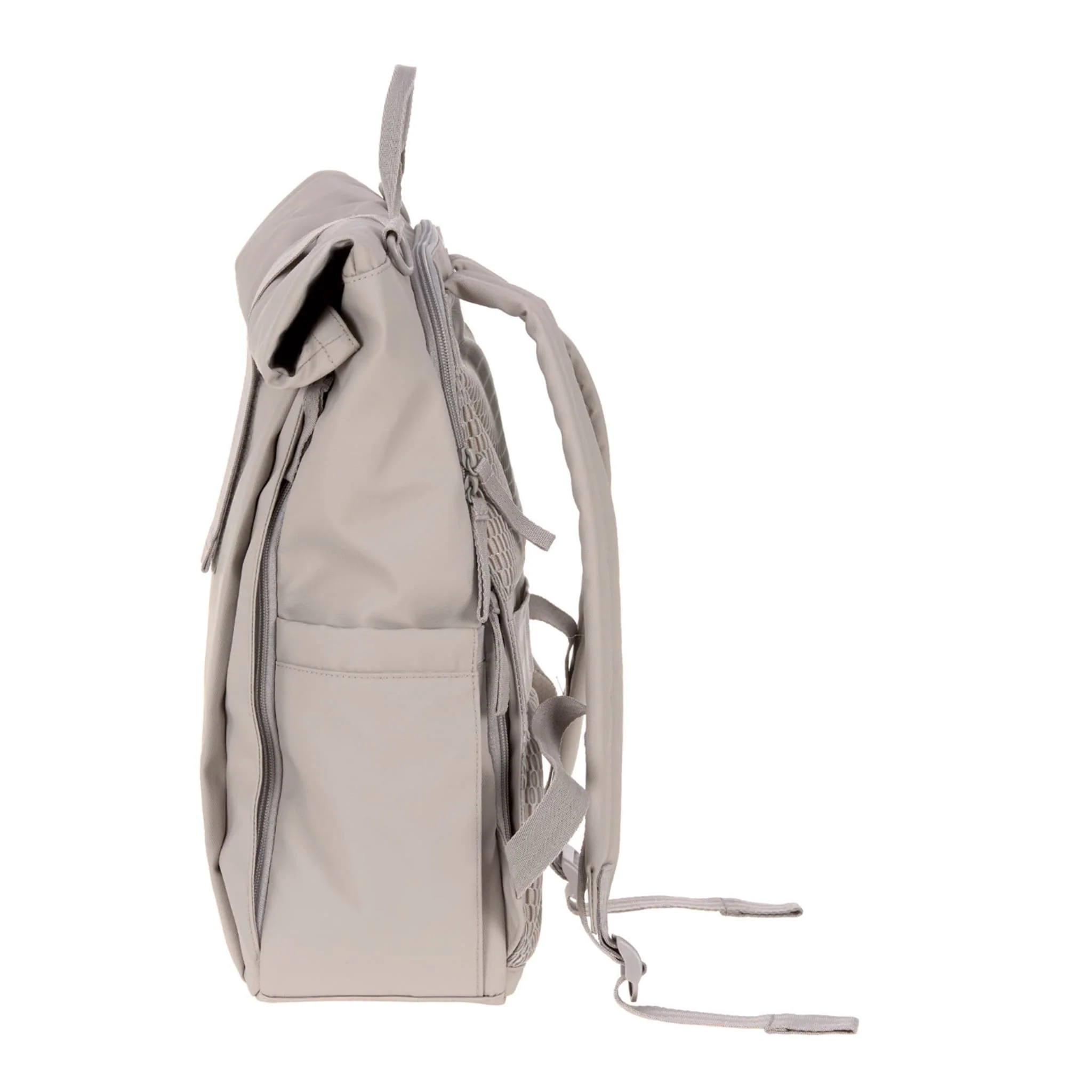 Sac à Couches à Dos Rolltop - Taupe - Image 6