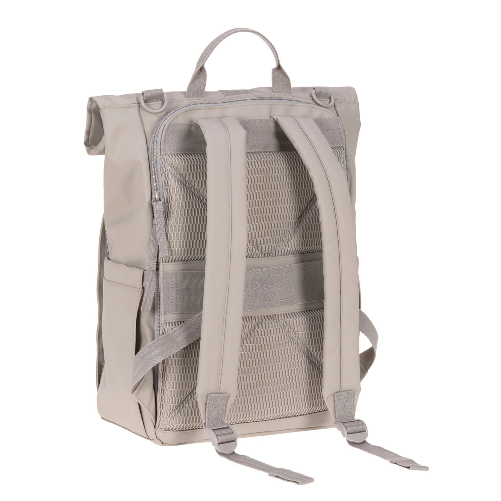 Sac à Couches à Dos Rolltop - Taupe - Image 8