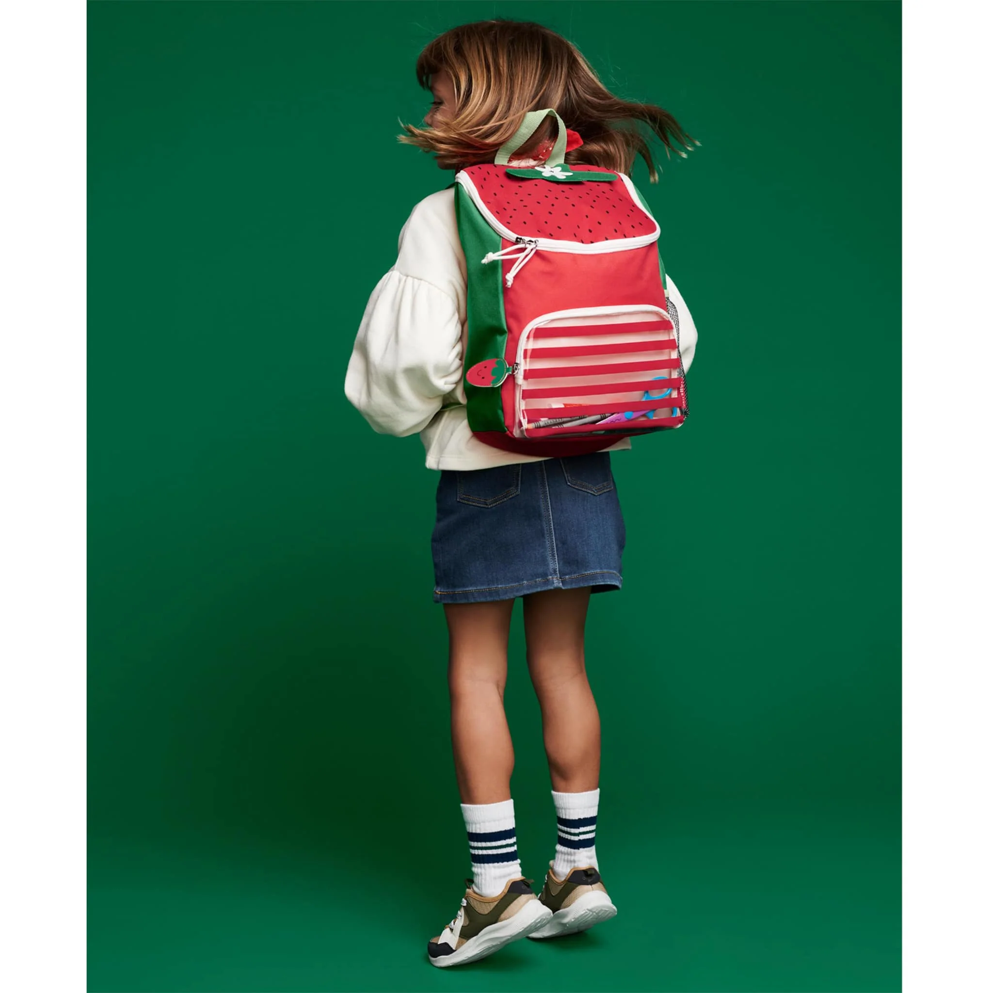 Sac à Dos Zoo - Grand - Fraise - Image 9