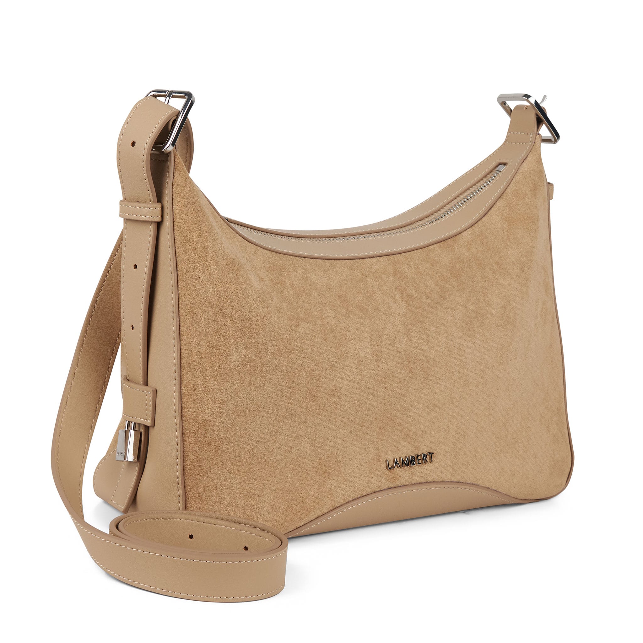 Sac À Main Audrey - Suede Beige - Image 3
