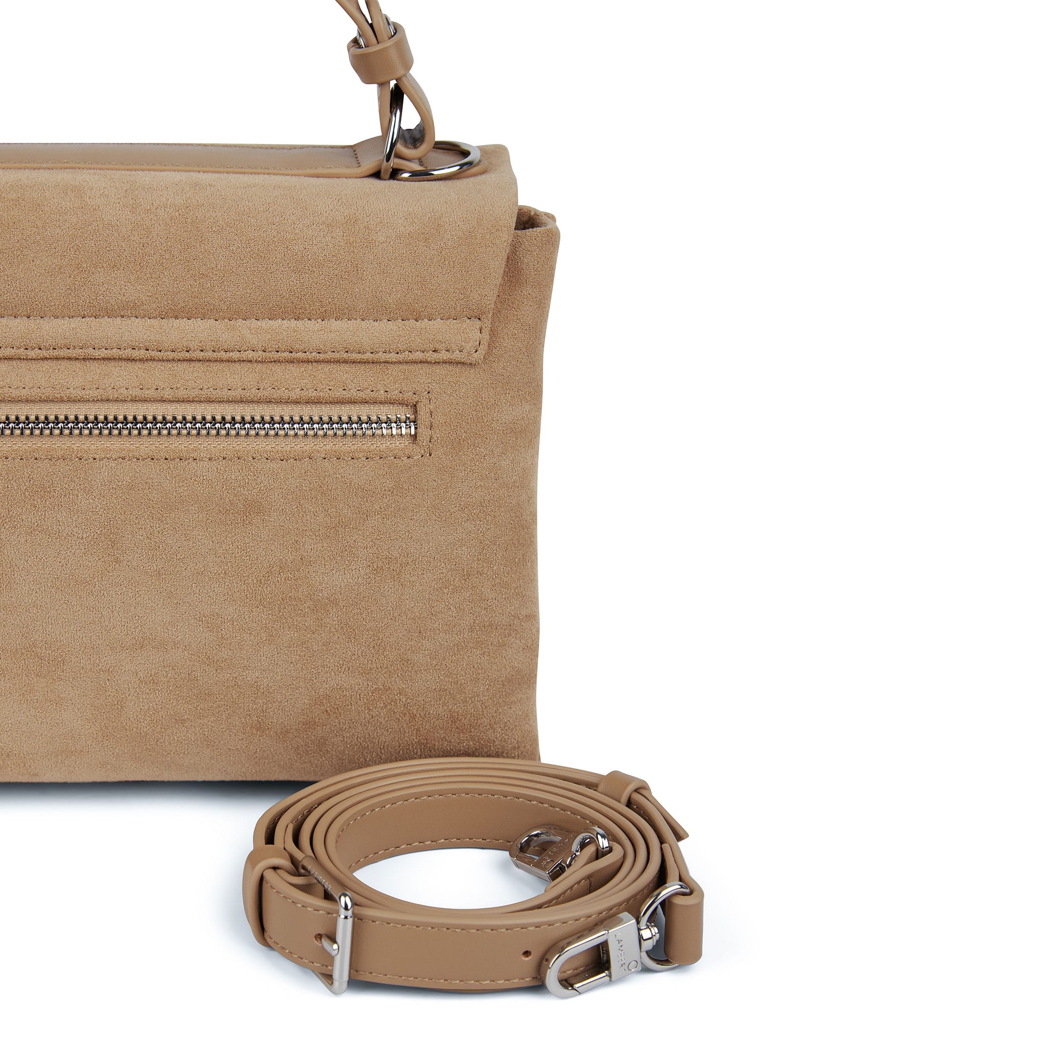 Sac À Main Freya - Suede Beige - Image 4