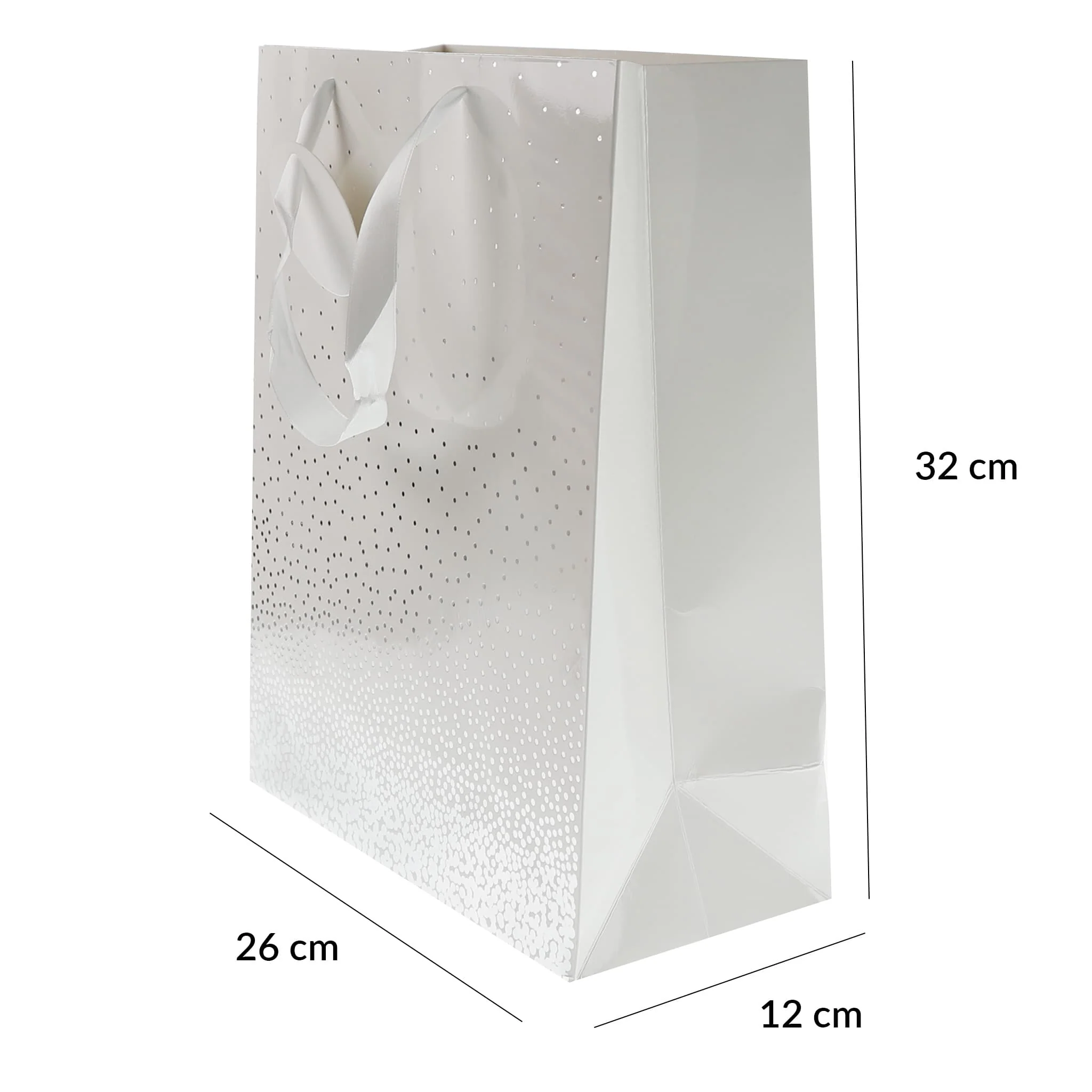 Sac Cadeau - Confetti Blanc - Image 3