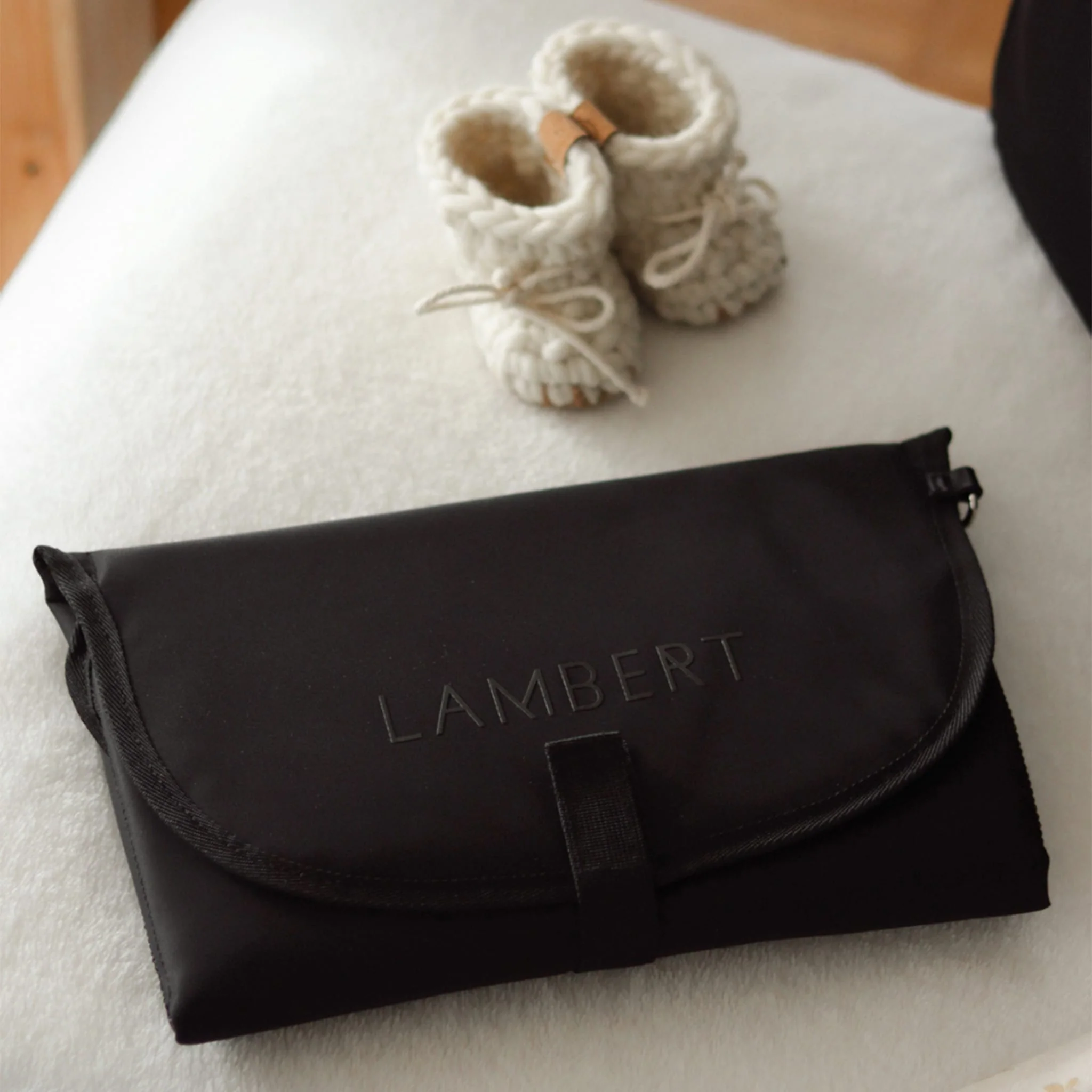 Sac Ă Couches + tapis Milani - Noir - Image 10