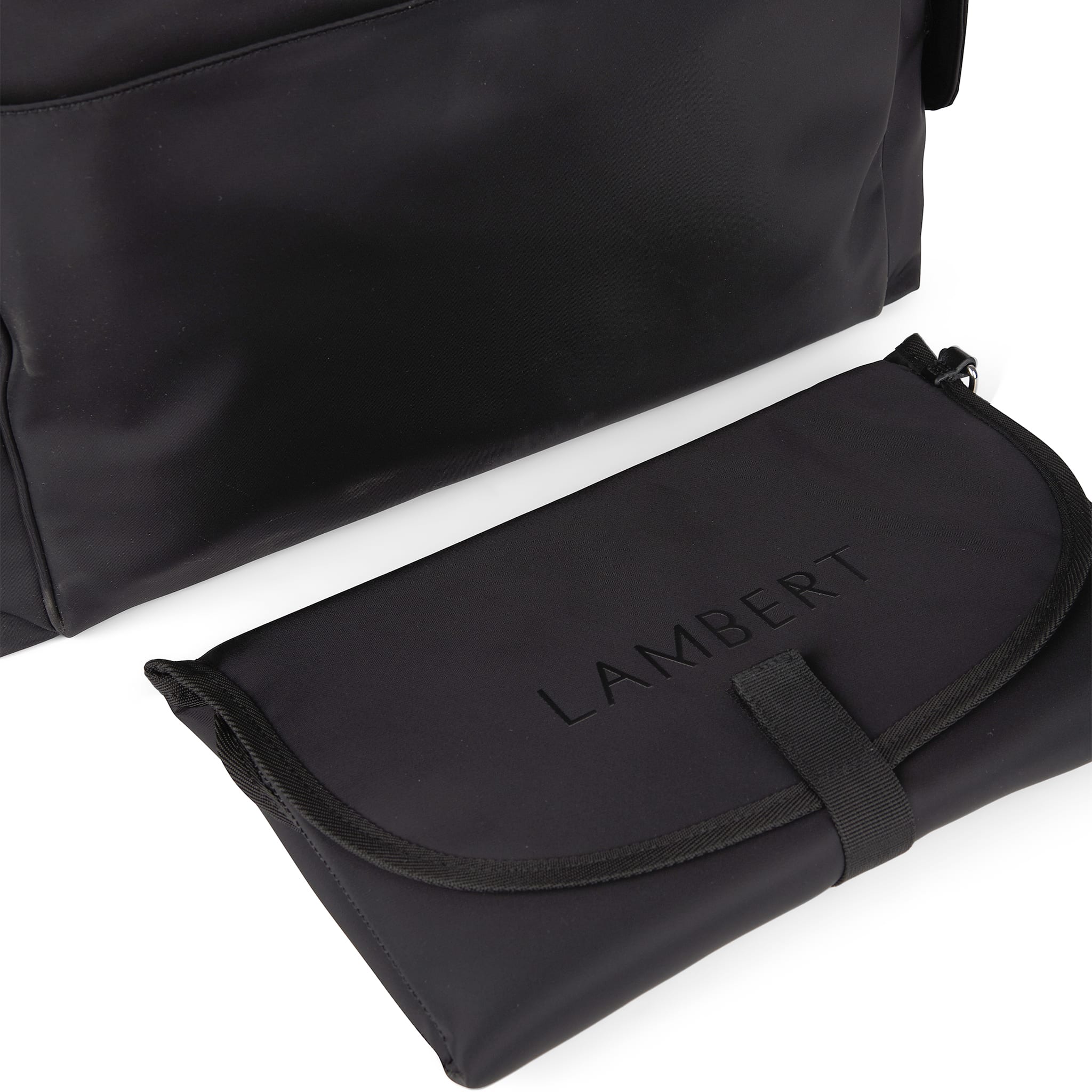 Sac Ă Couches + tapis Milani - Noir - Image 12