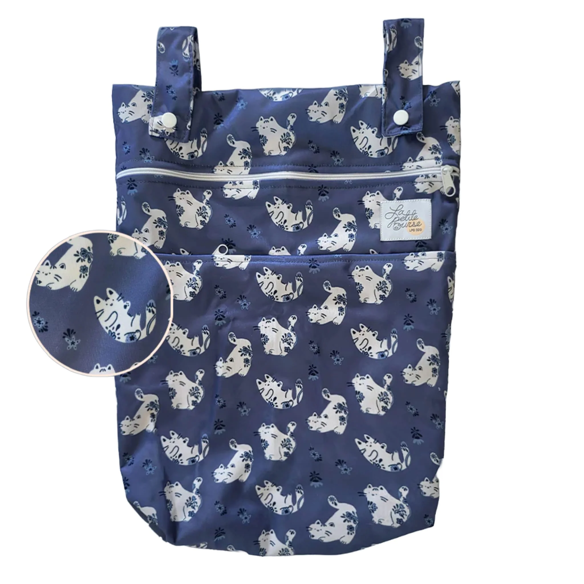 Sac Imperméable Double - Porcelaine