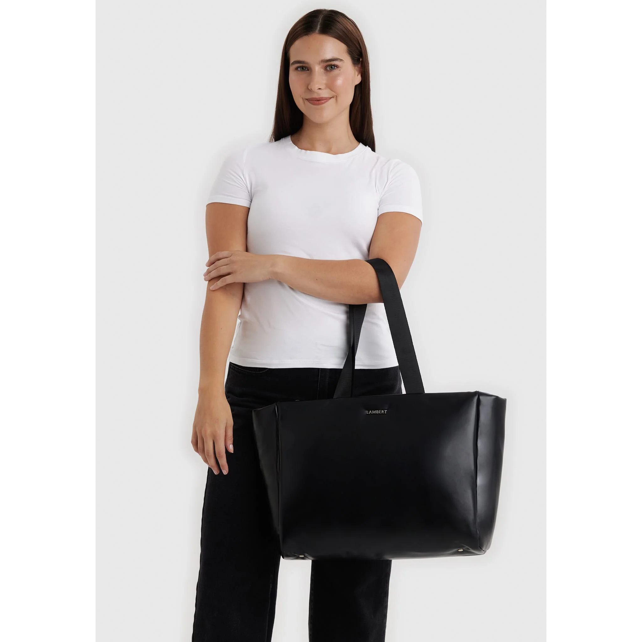 Sac Fourre-Tout Kaia - Noir Smooth - Image 7