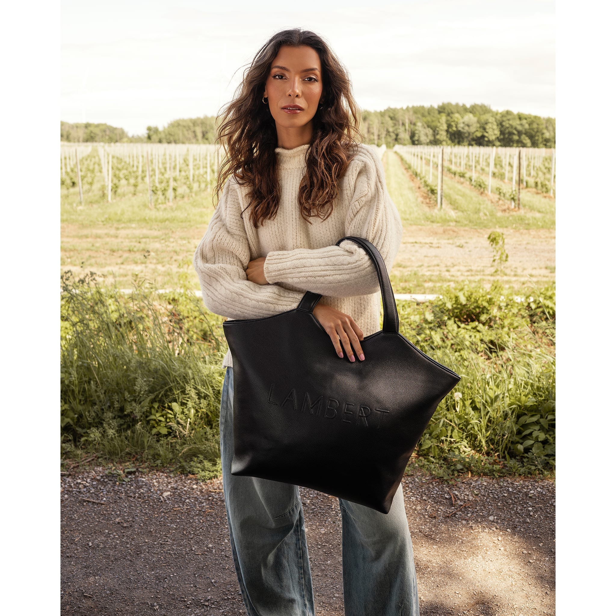 Sac Fourre-Tout Sheila - Noir - Image 8