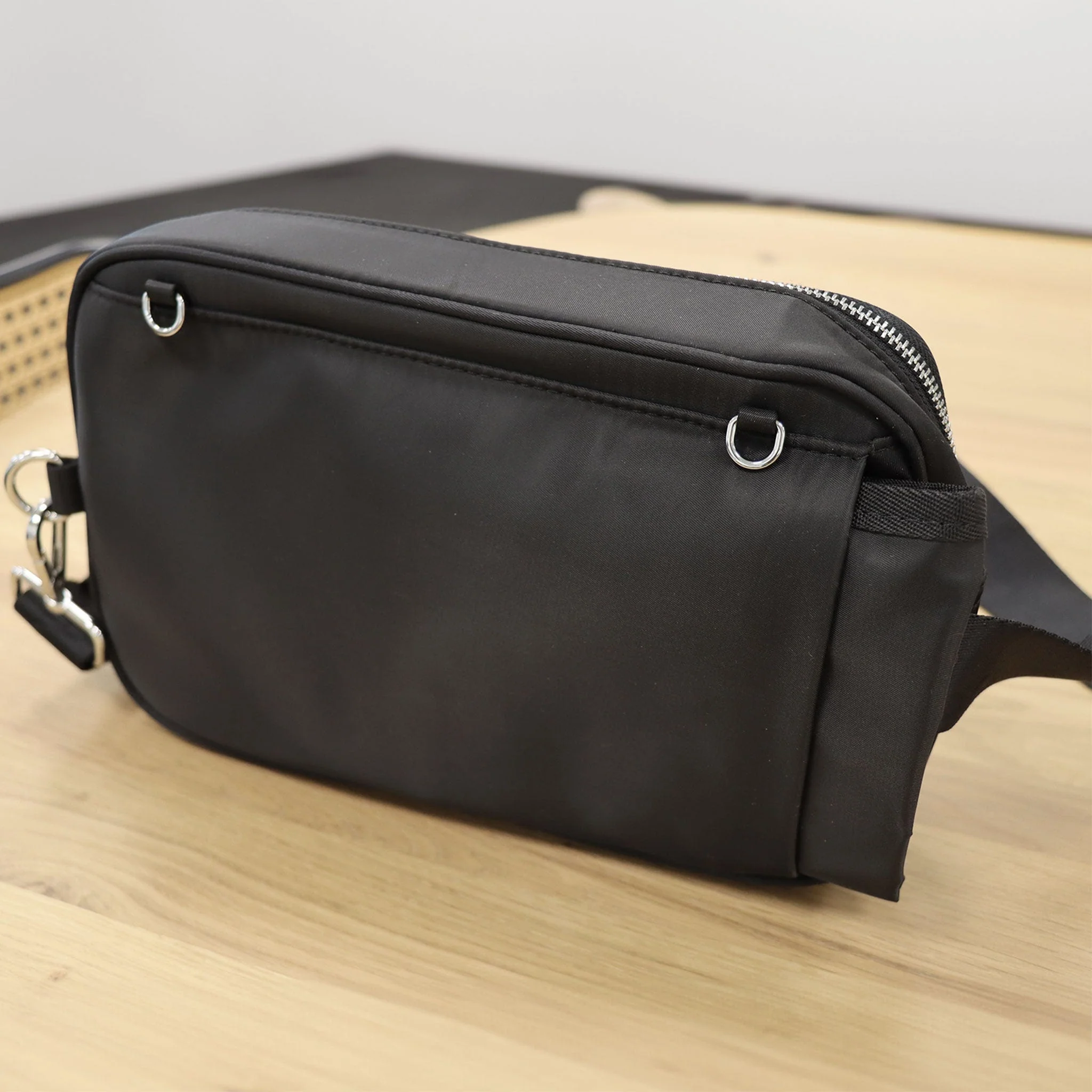 Petit Sac à Couches + Tapis à Langer Annika - Noir - Image 7