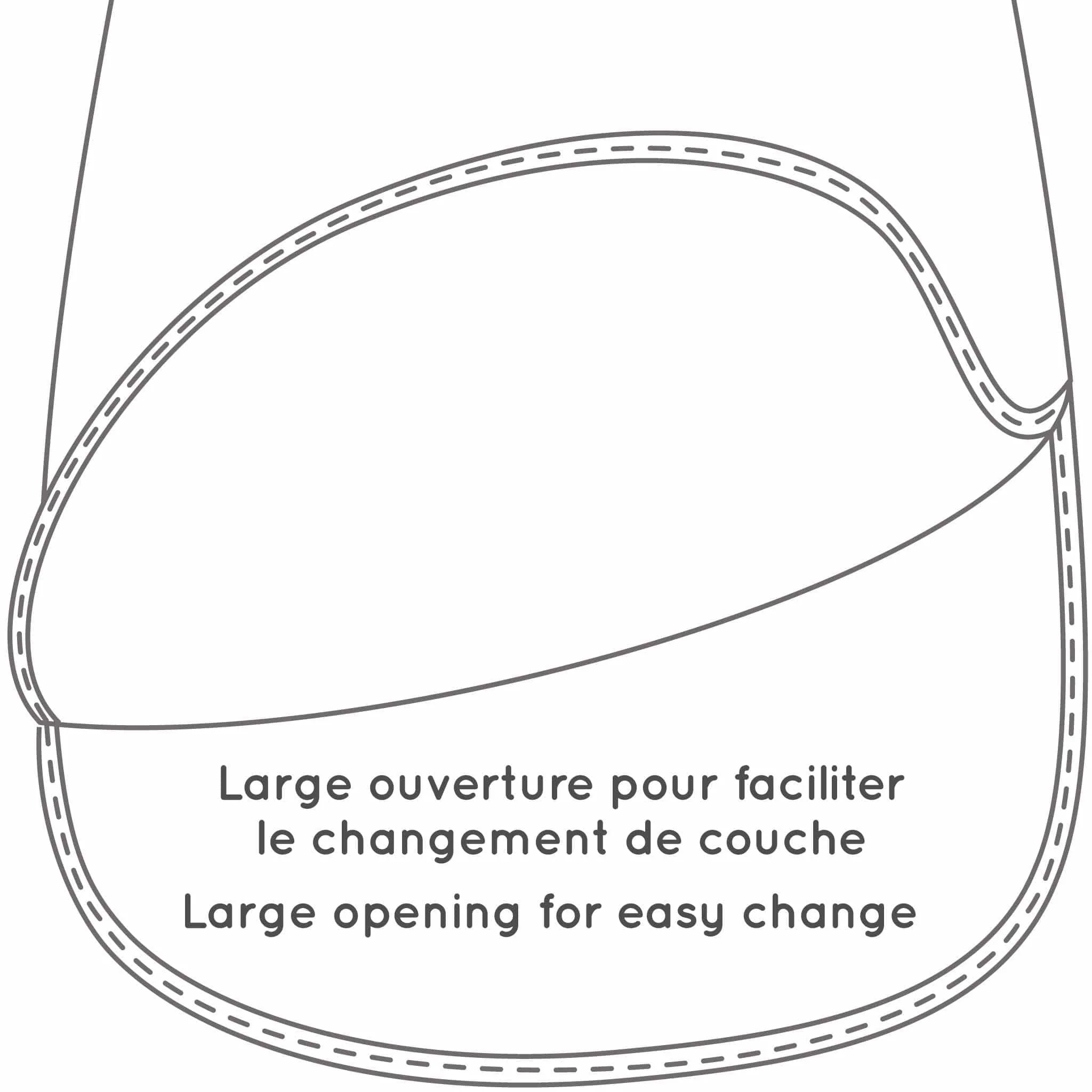 Sac de Nuit Bambou 0-36mois - Mousse - Image 2