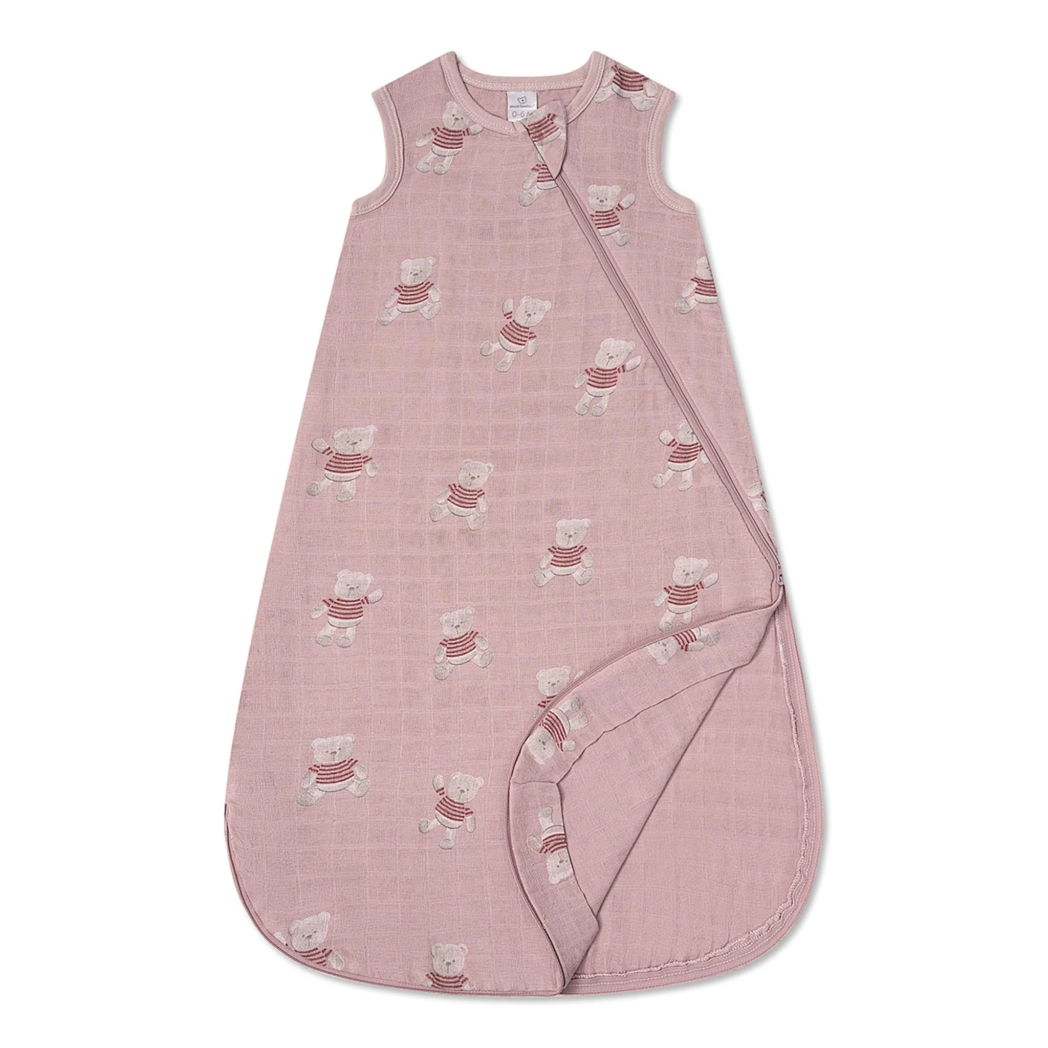 Sac de Nuit en Mousseline - Ours - Image 2