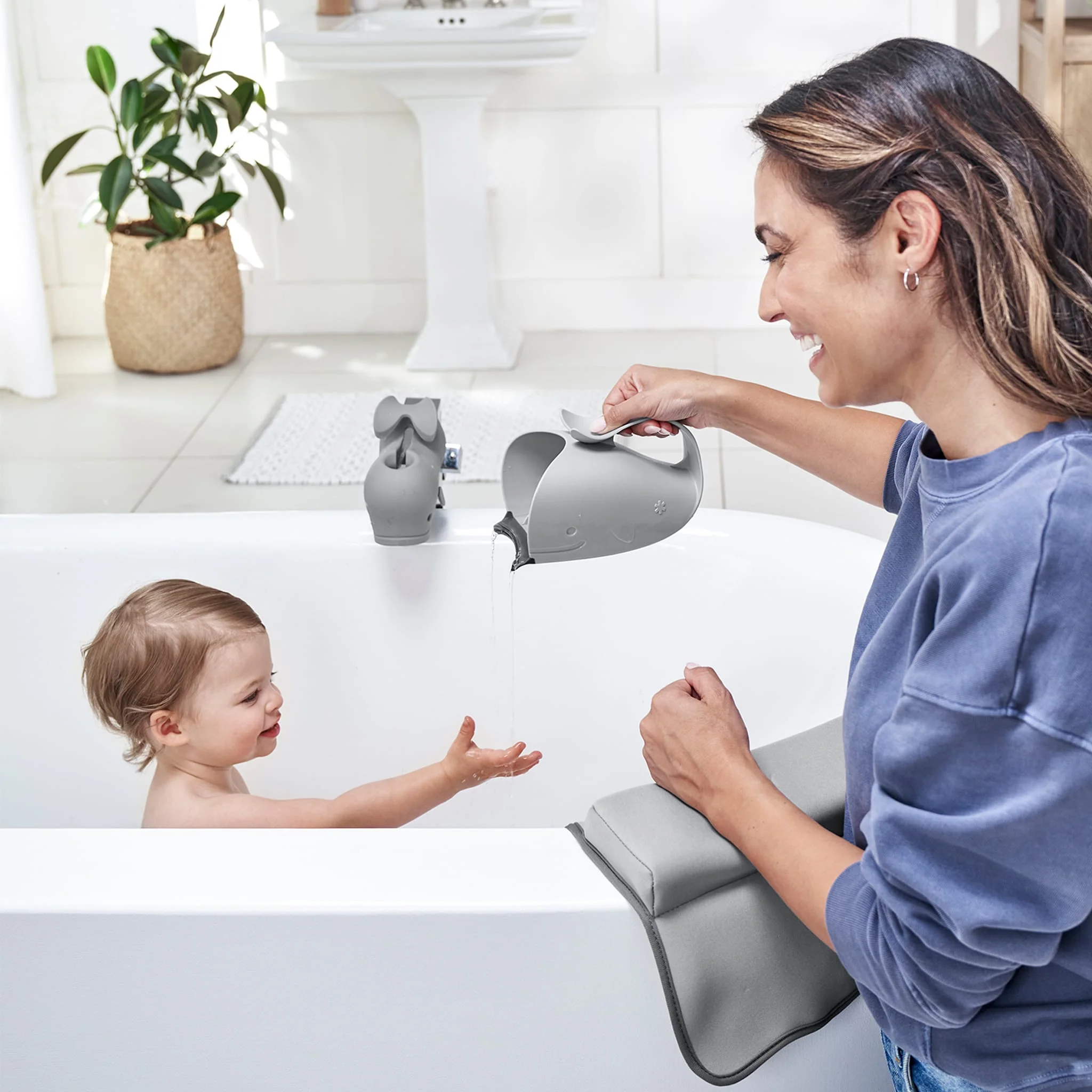 Seau Rinceur pour le Bain Baleine - Grise - Image 8