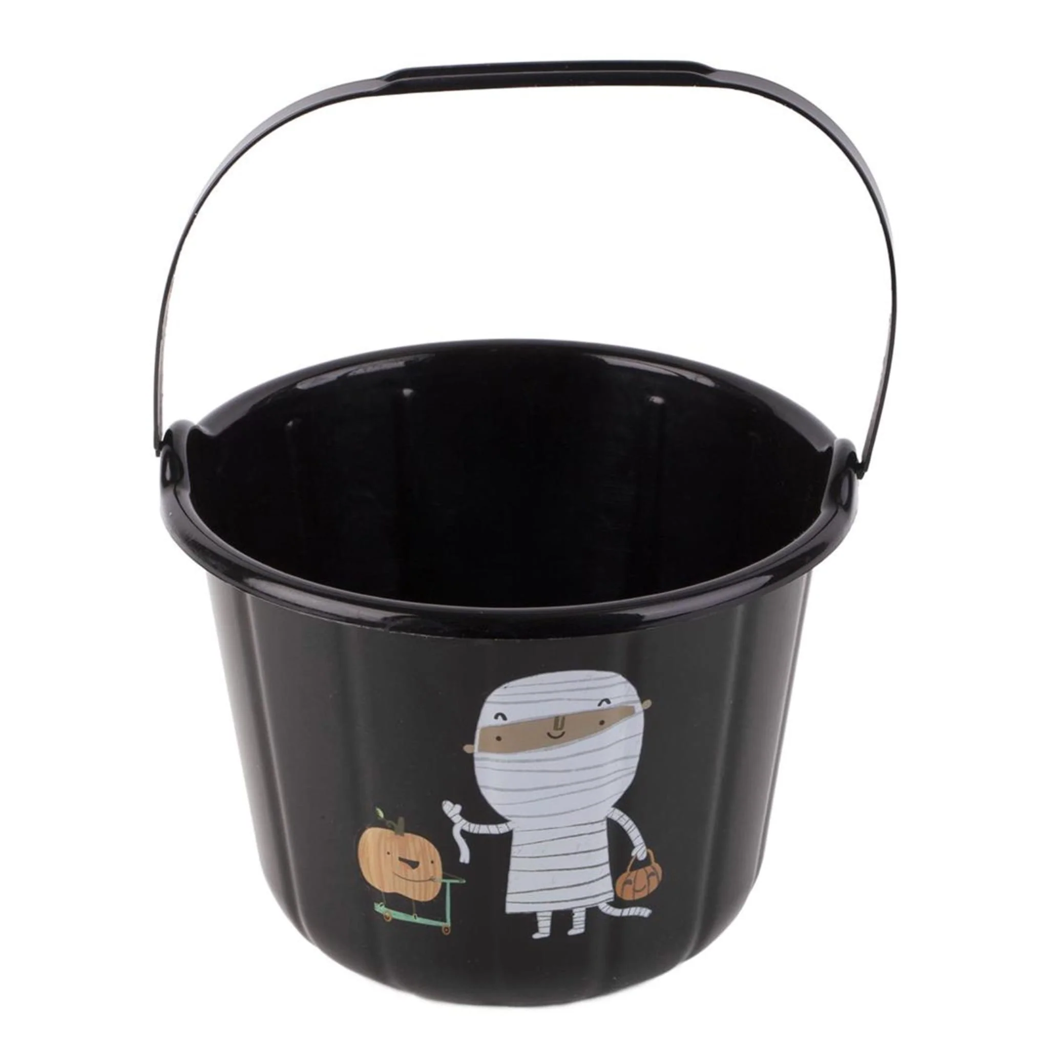 Seau Noir Halloween - Momie - Image 2