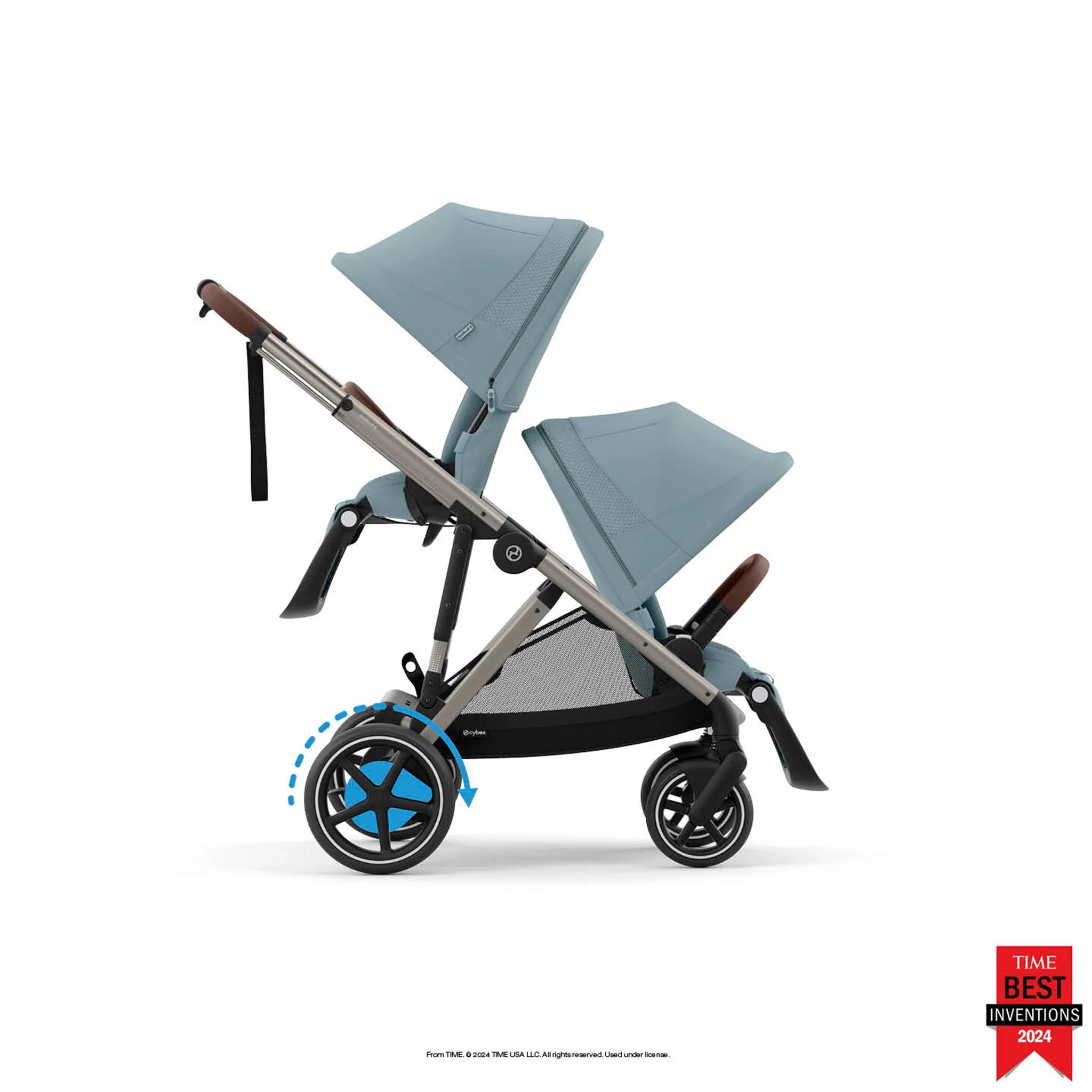 Second Siège Gazelle S - Stormy Bleu - Image 3