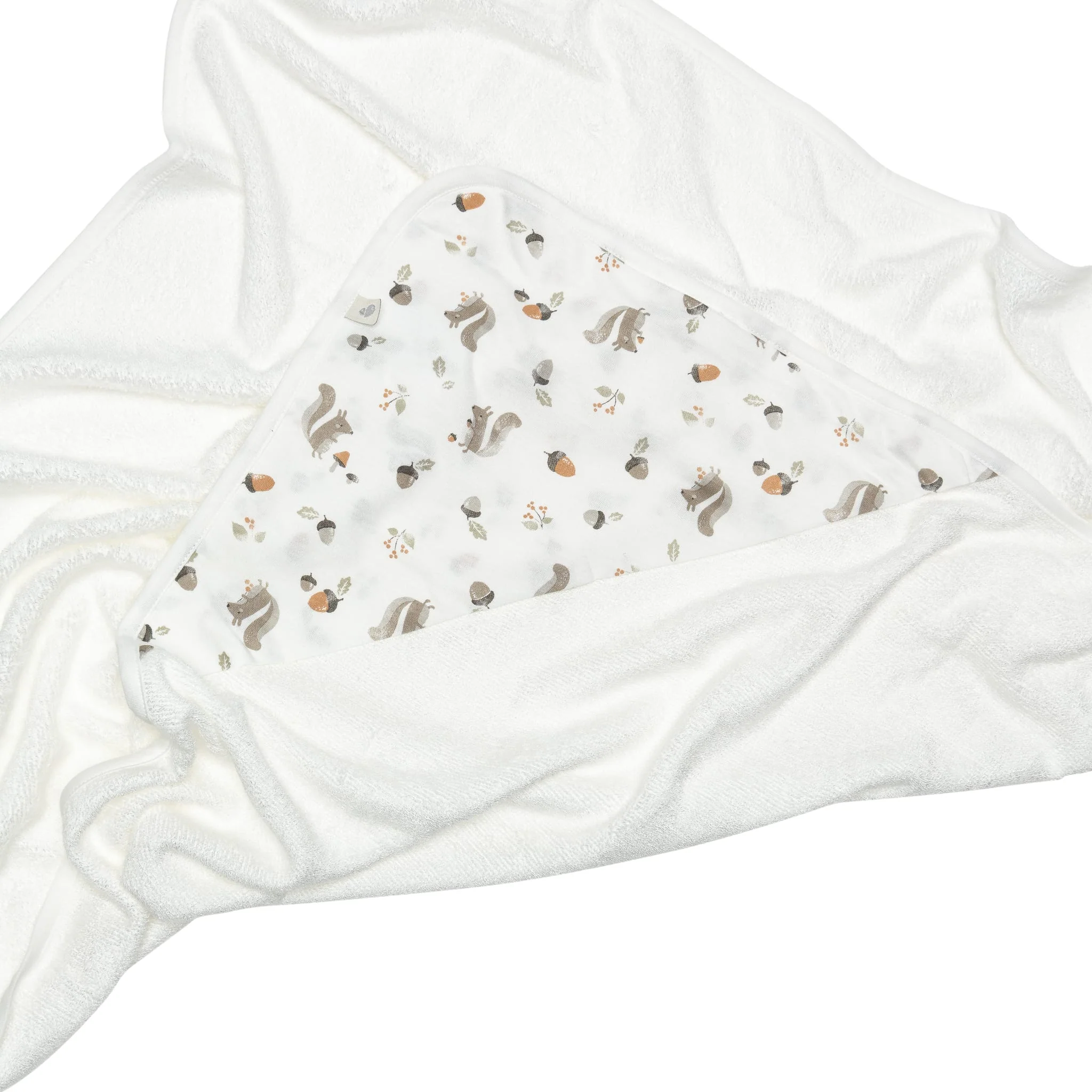 Serviette à Capuchon Bambou - Écureuil - Image 4