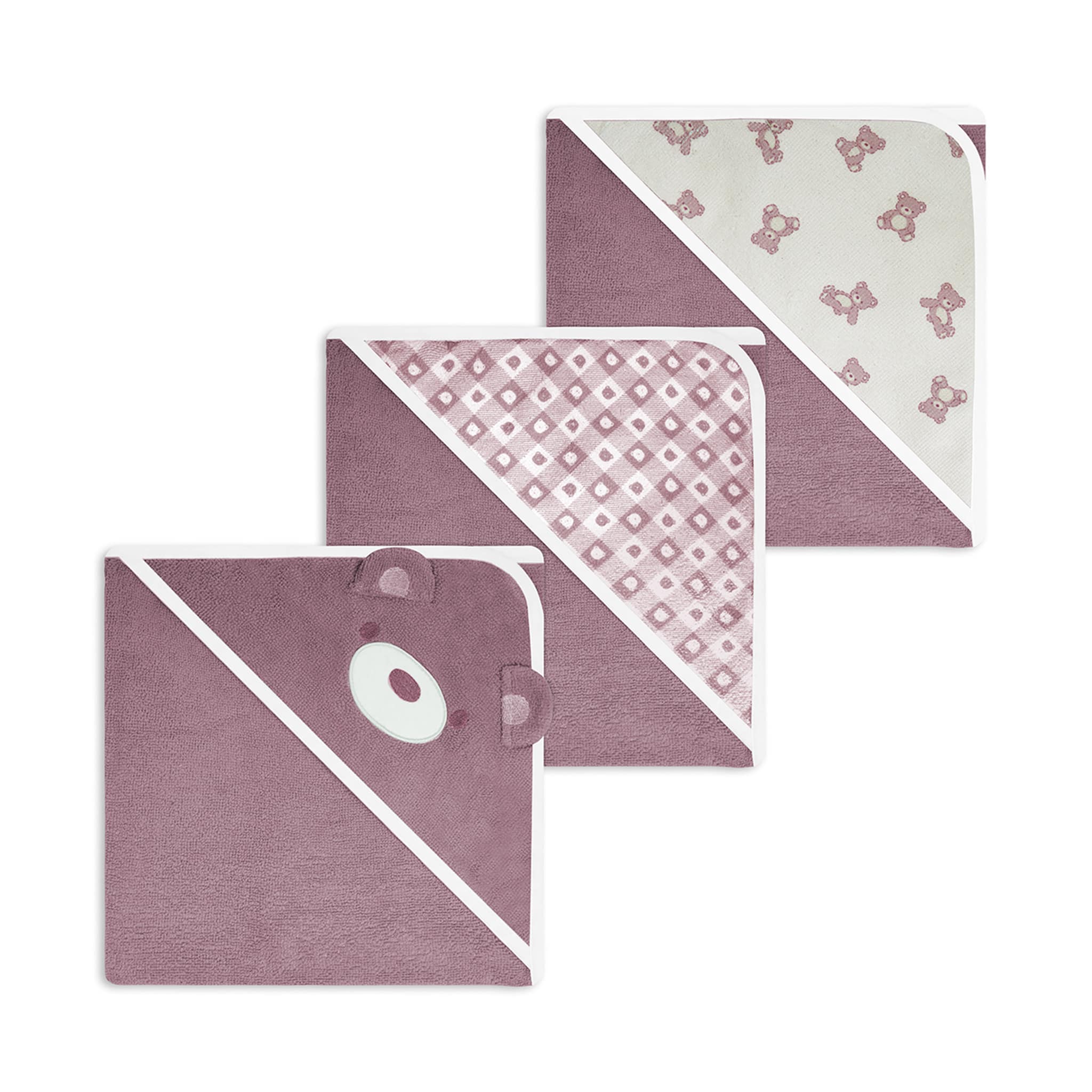Serviettes et Débarbouillettes - Rose - Image 3