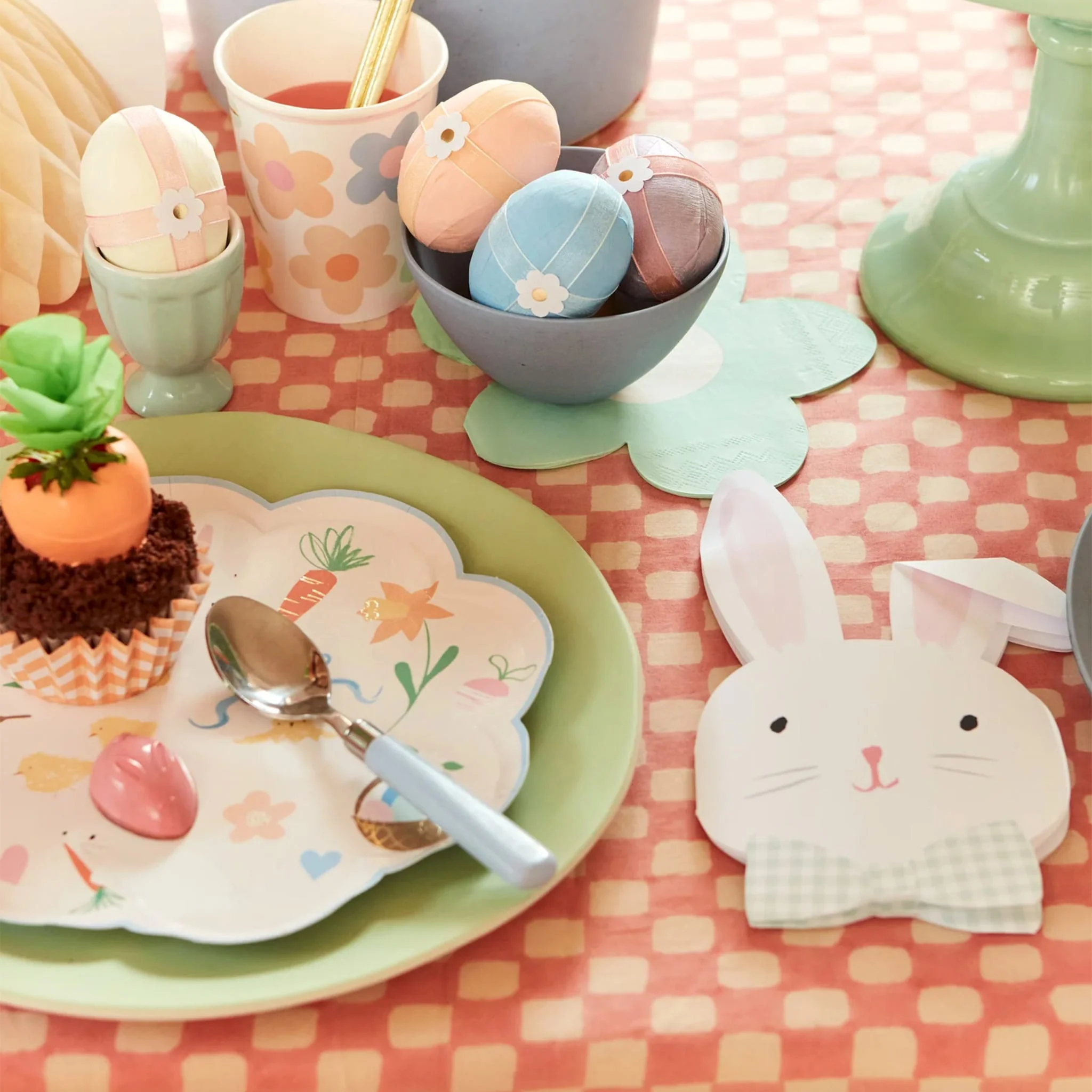 Serviettes en Papier (16) - Lapins - Image 4