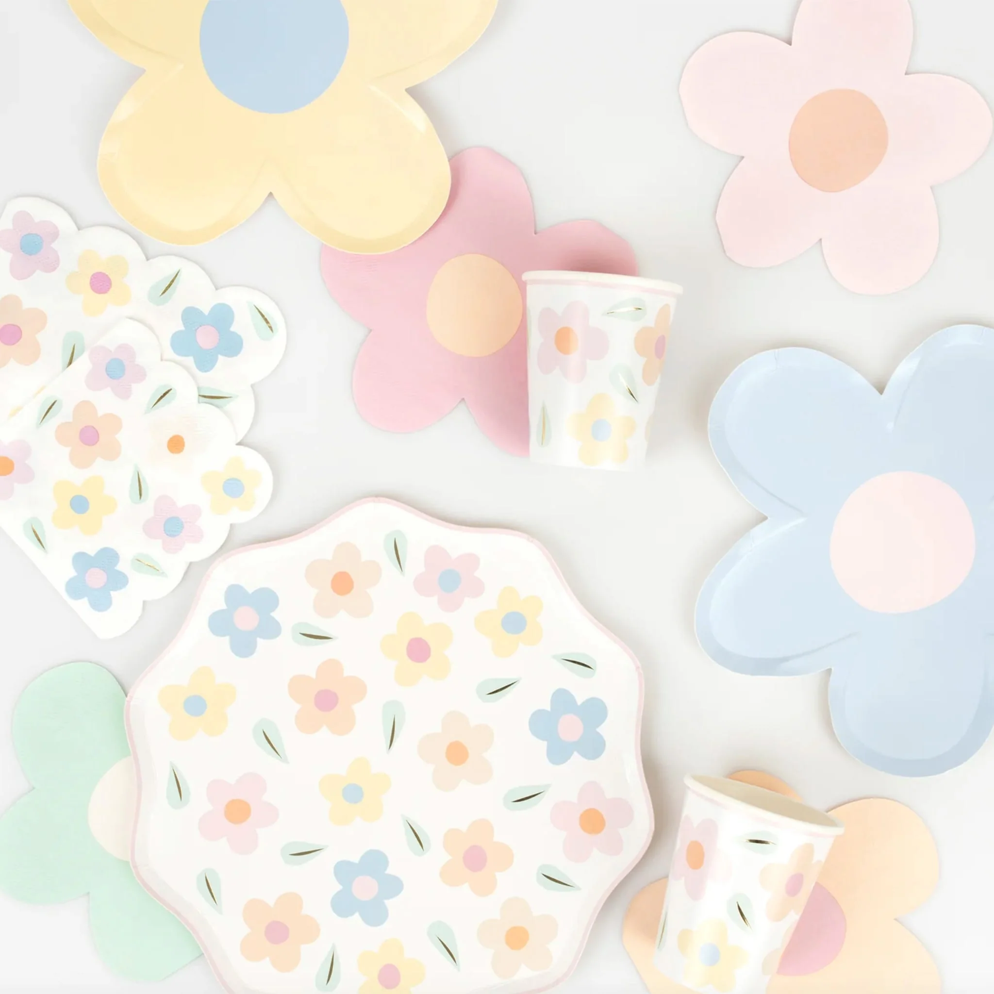 Serviettes en Papier (16) - Marguerite Fleurs - Image 11