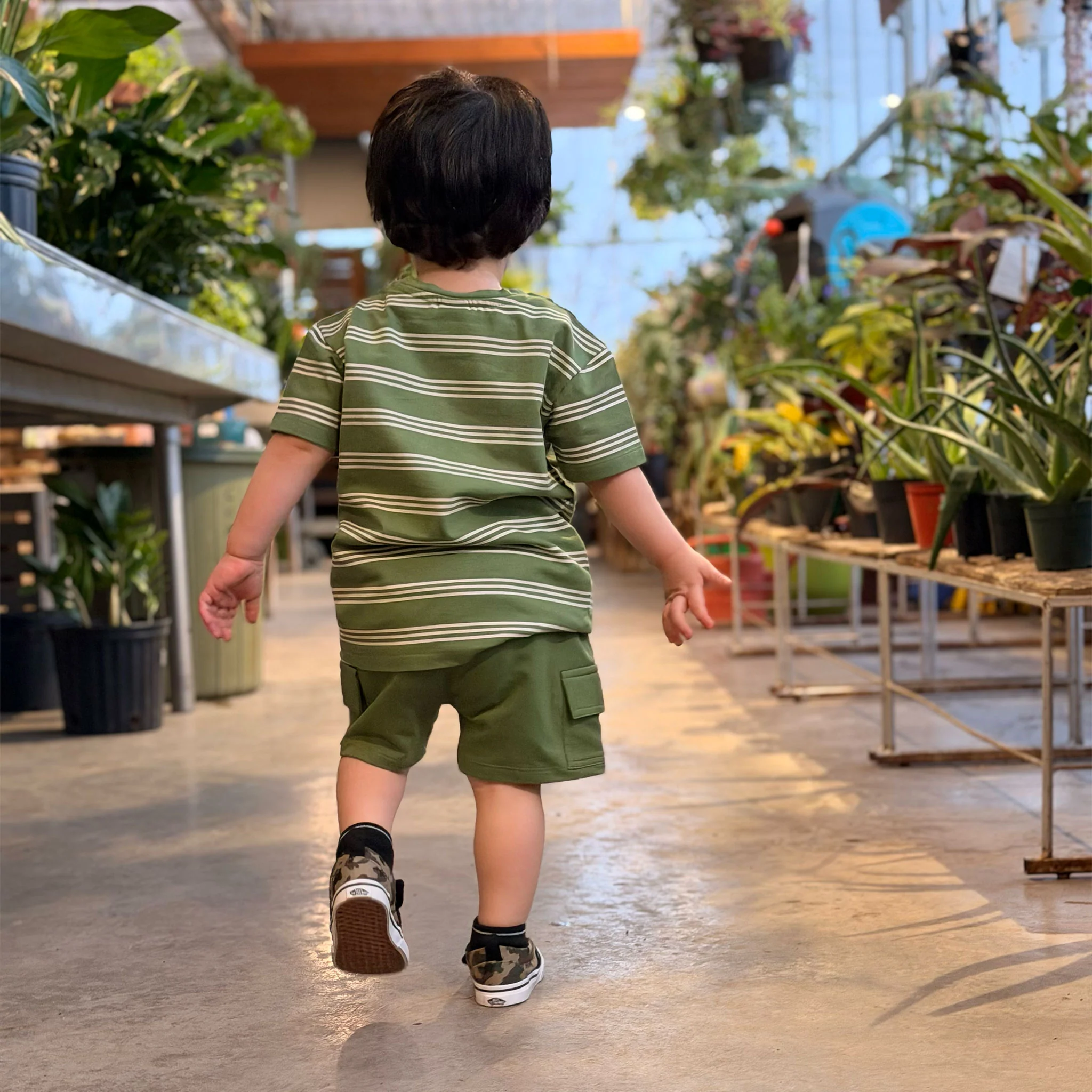 Short Cargo Vert 2-8ans - Image 7