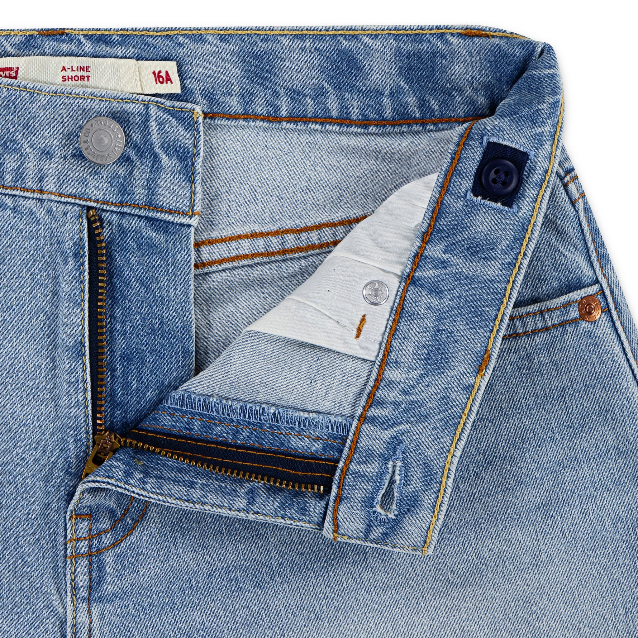 Short Denim A-Line 7-16ans - Image 3