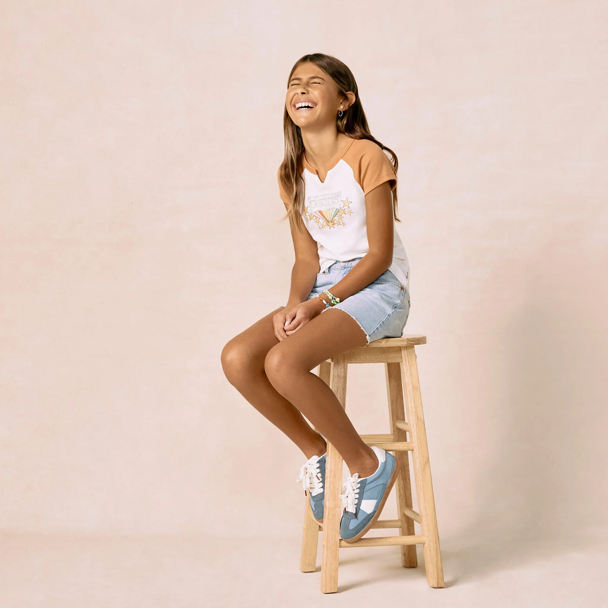 Short Denim A-Line 7-16ans - Image 5