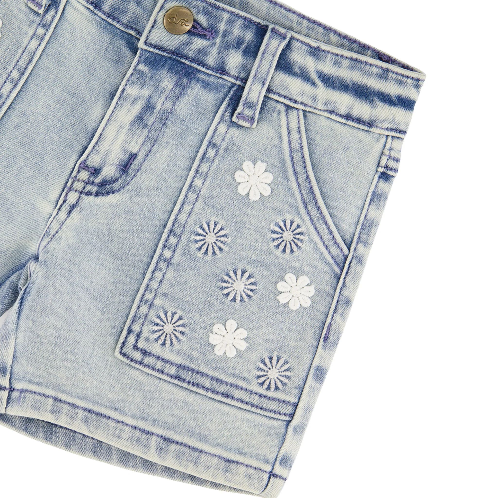 Short Denim Marguerites 3-6ans - Image 6