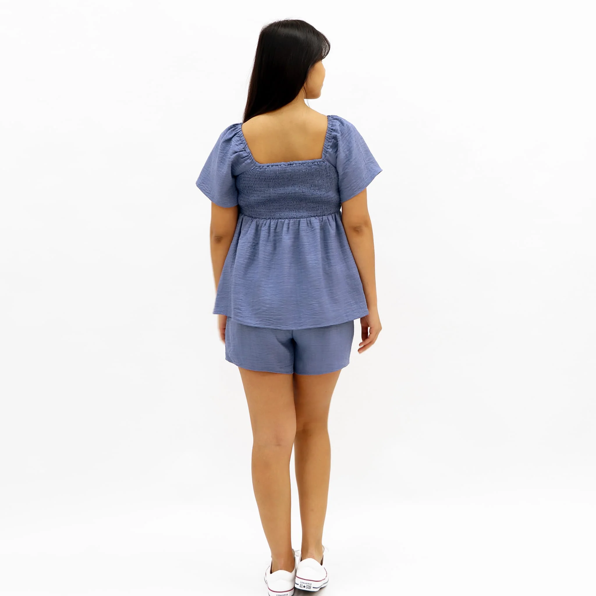 Short Maternité Chambray - Image 5