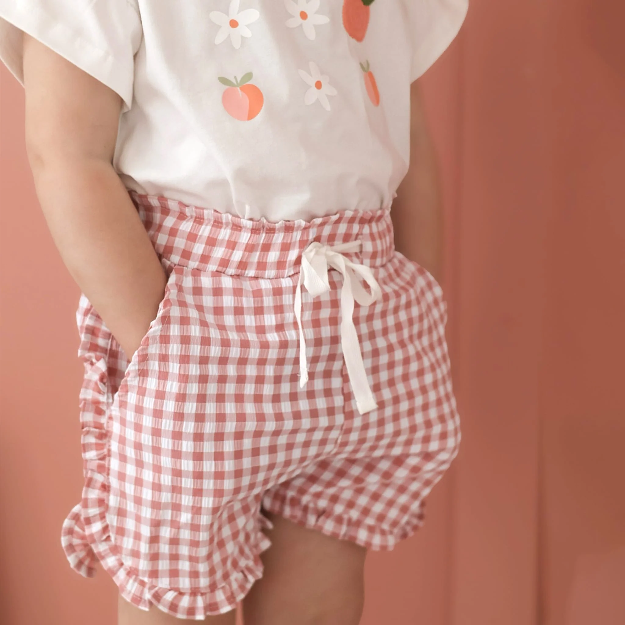 Short Pique-Nique Vichy 2-8ans - Image 6