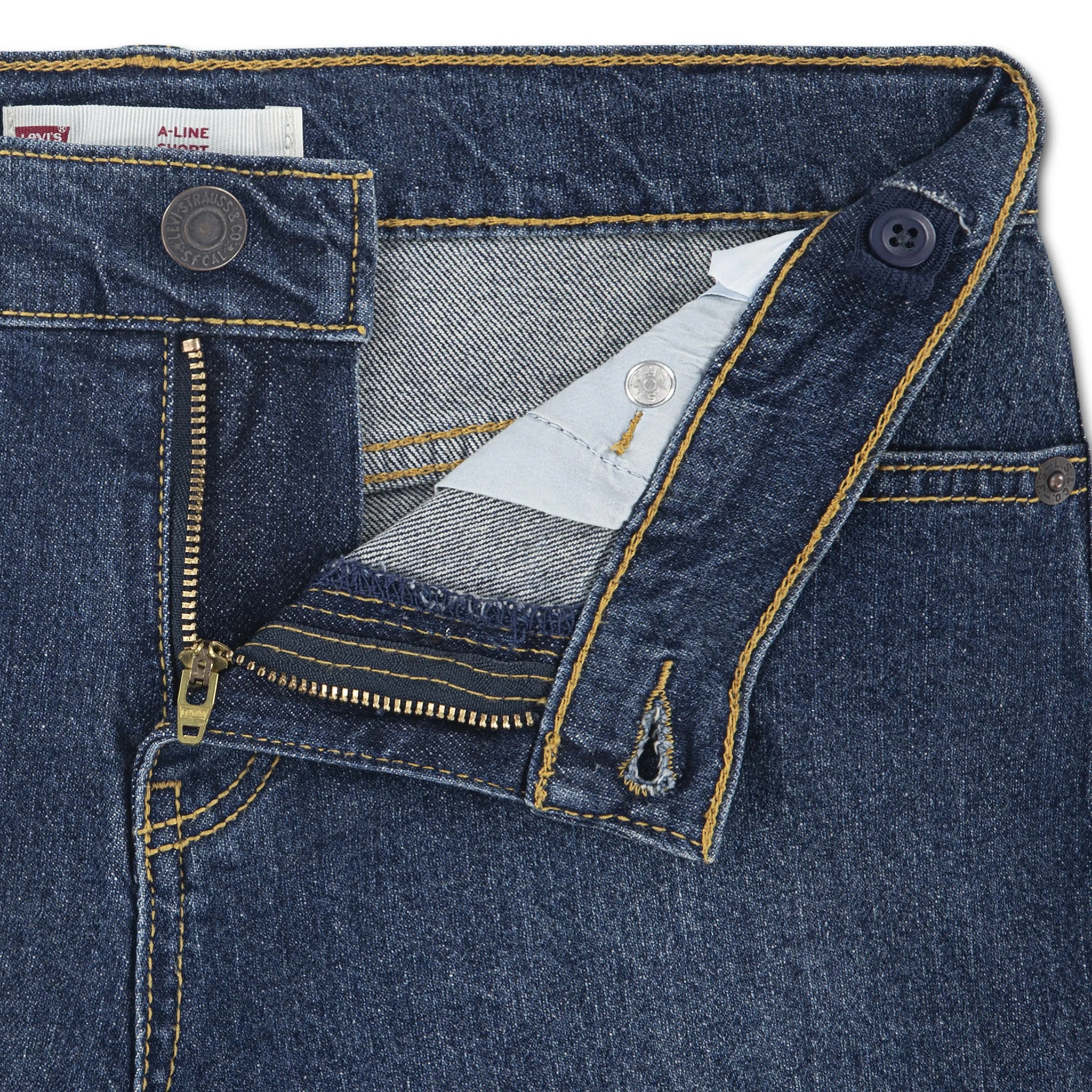 Shorts Denim A-line 7-16ans - Image 6