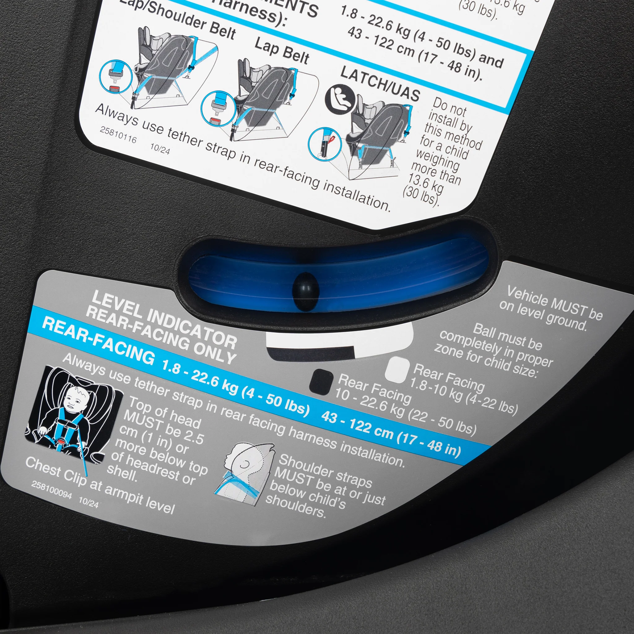 Siège d’auto Rotatif tout-en-un Gold Revolve360 Extend avec SensorSafe - Onyx - Image 12