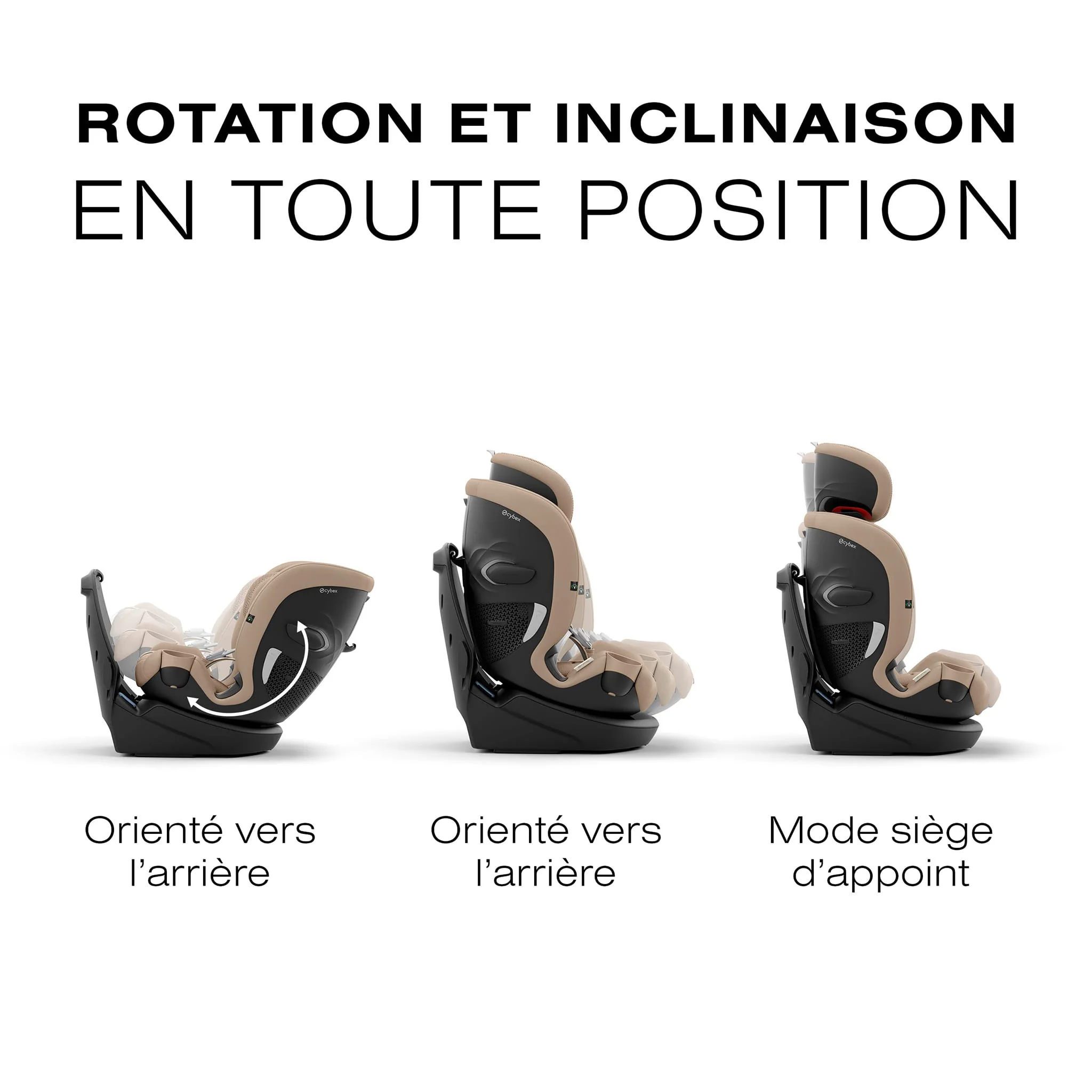 Siège d'Auto Callisto G 360 Rotatif - Almond Beige - Image 12
