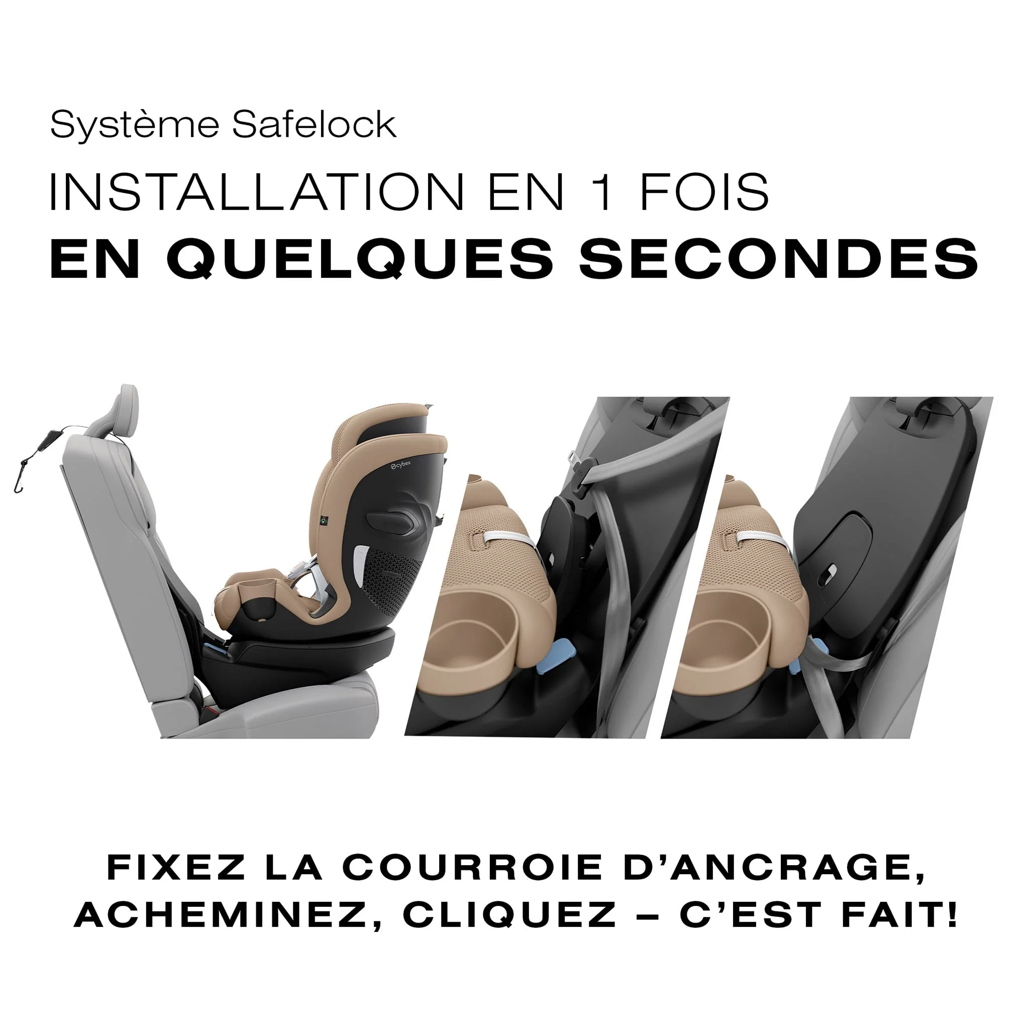 Siège d'Auto Callisto G 360 Rotatif - Almond Beige - Image 9