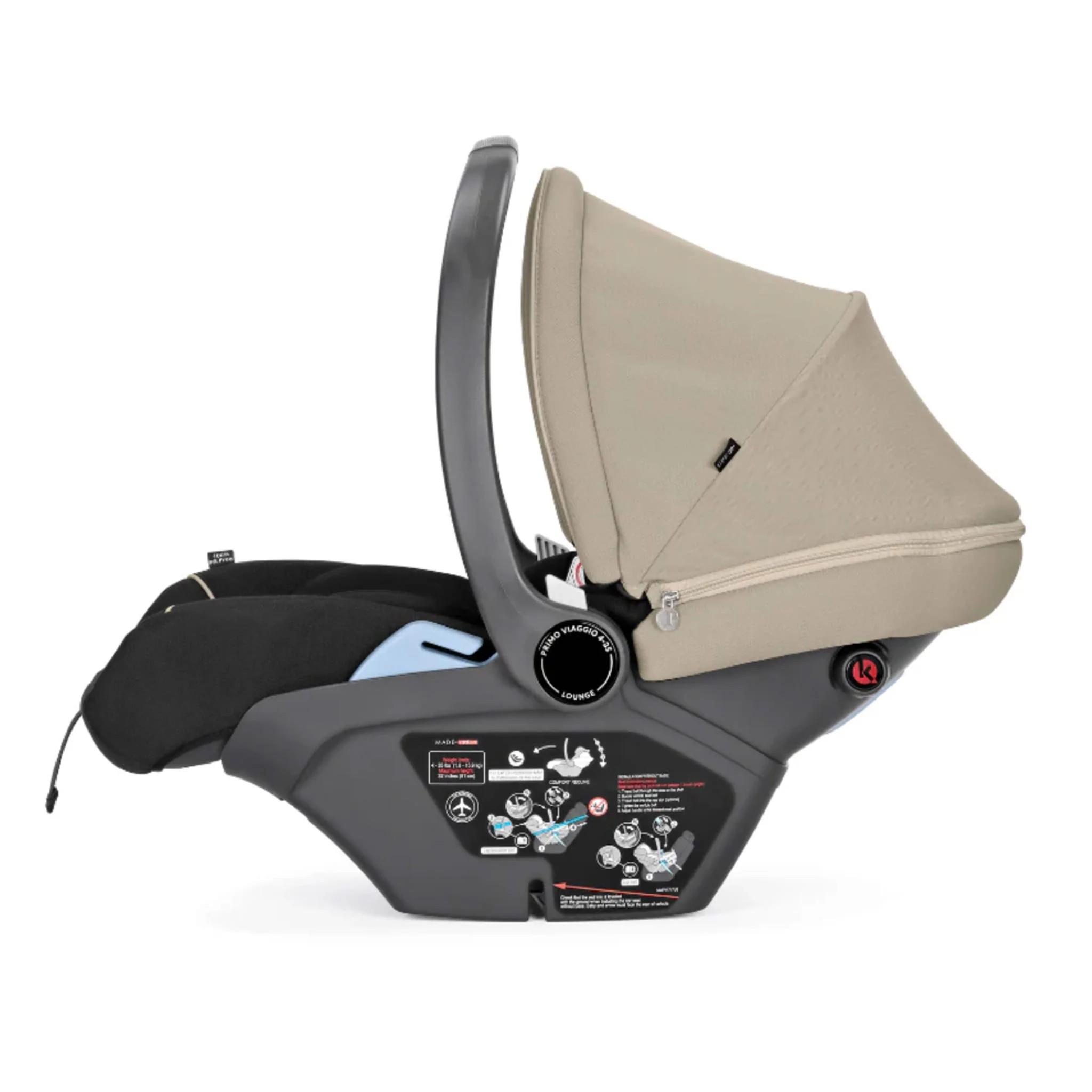 Siège d'Auto Primo Viaggio Lounge 4-35lb - Vanille - Image 5