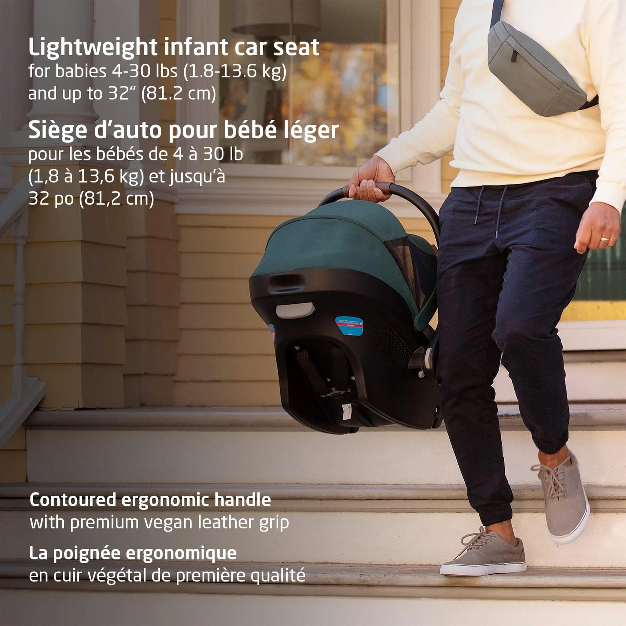 Siège d'Auto Mico Luxe+ - Designer Noir - Image 2
