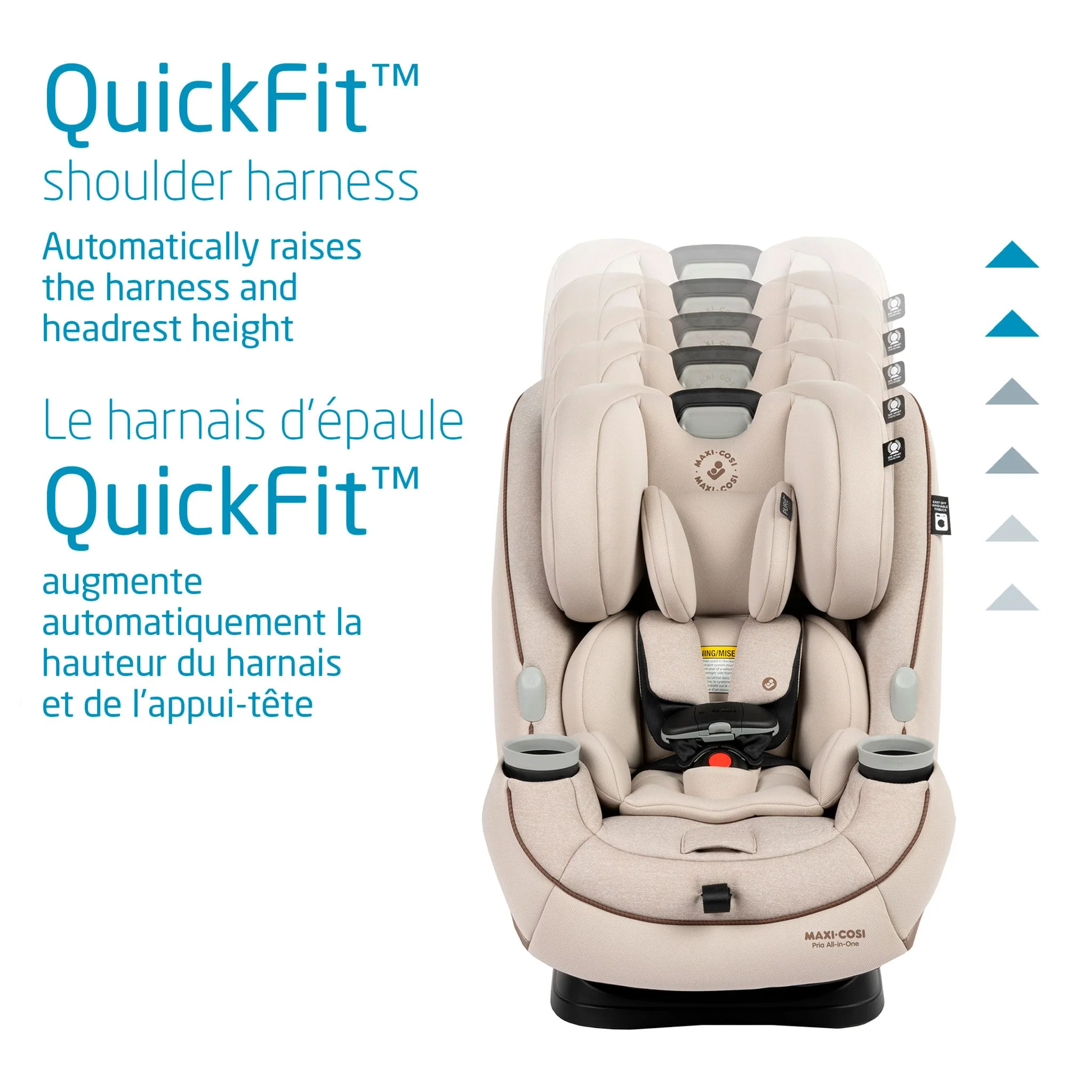 Siège d'Auto Pria All-in-one 4-100lb - Desert Wonder - Image 10