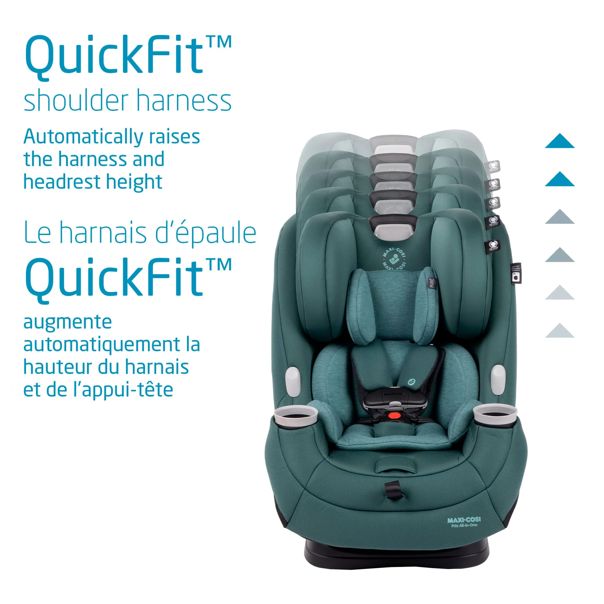Siège d'Auto Pria All-in-one 4-100lb - Essential Vert - Image 9