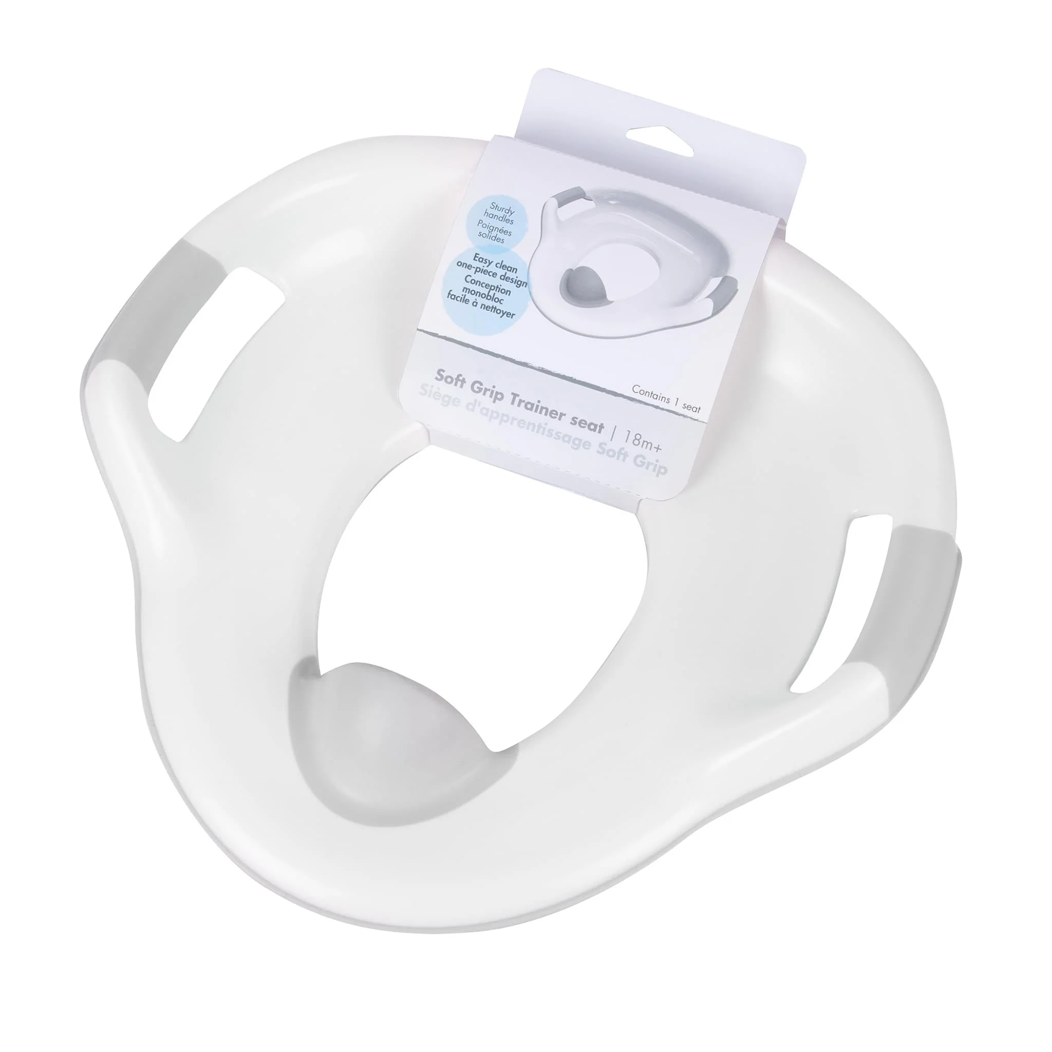 Siège de Toilette - Blanc - Image 2