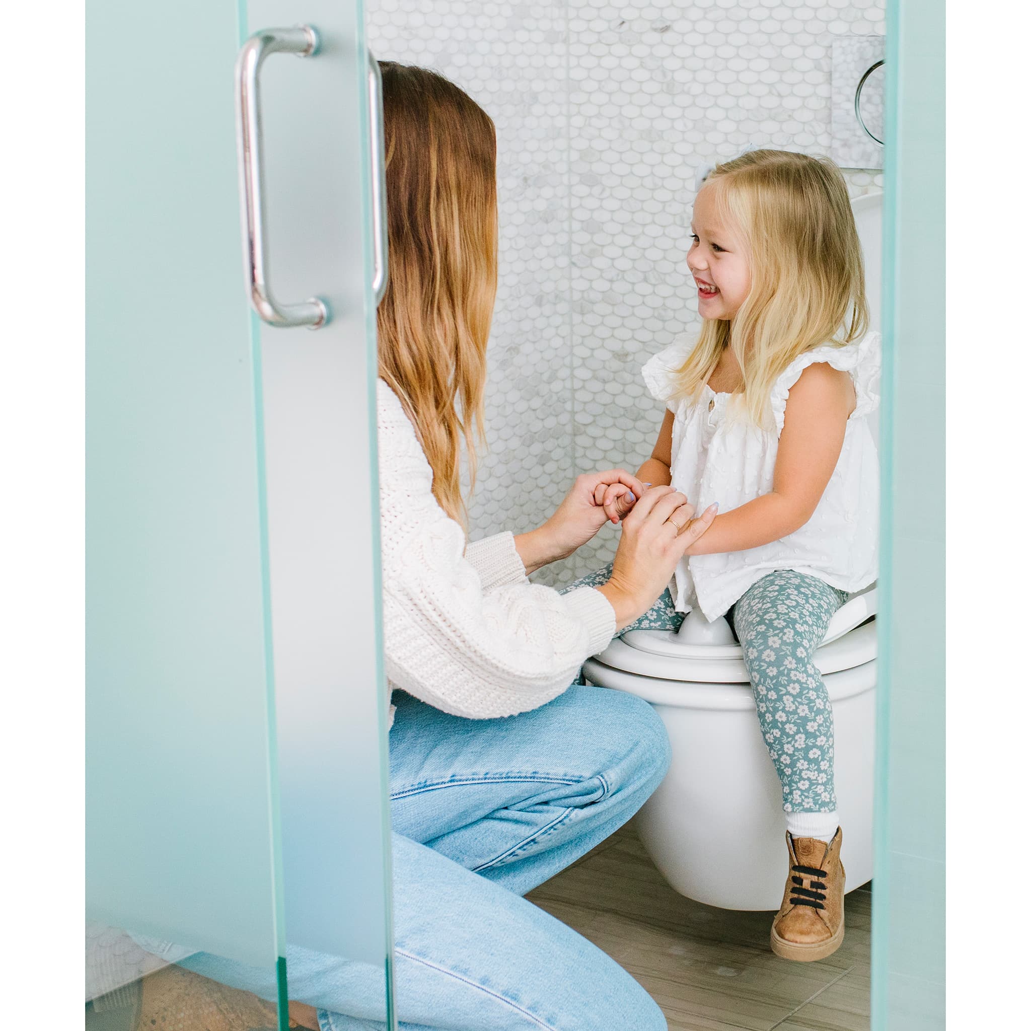 Siège de Toilette - Blanc - Image 4