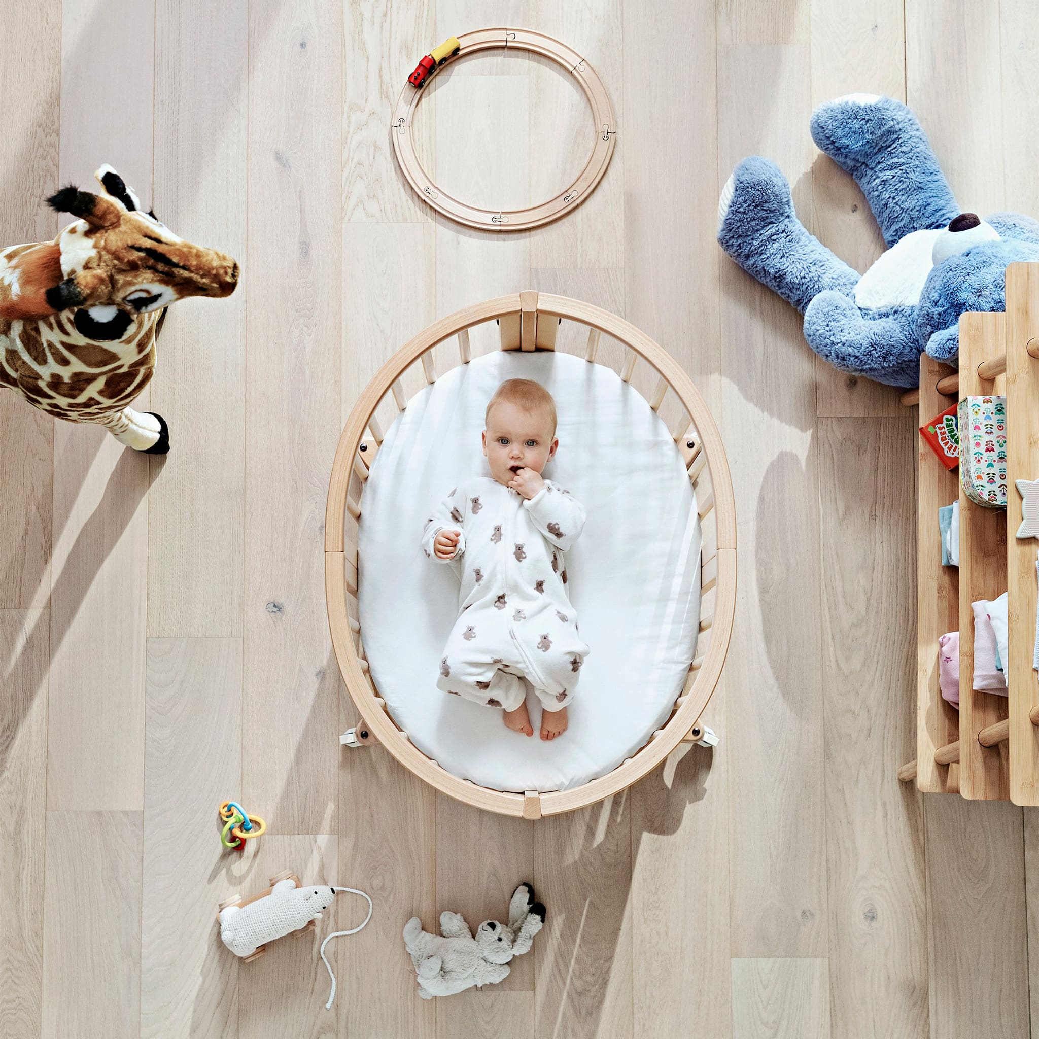 Mini Couchette Stokke® Sleepi™ V3 avec Matelas - Blanc - Image 5
