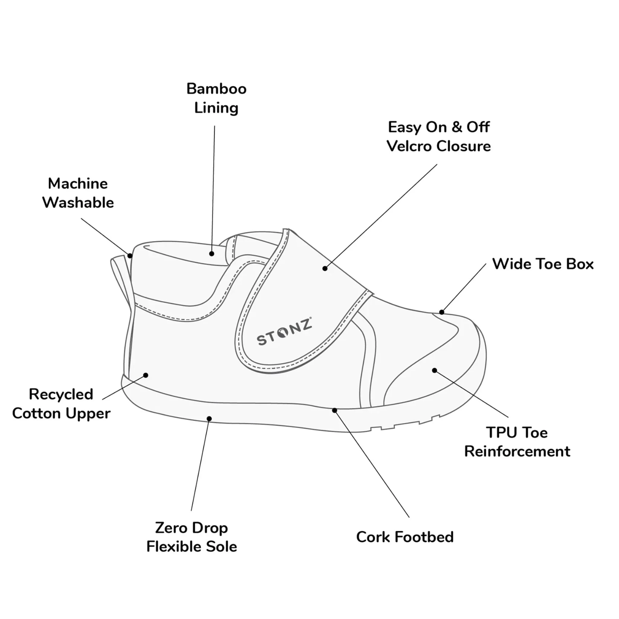 Soulier Cruiser™ Naturel Pointures 4-7 - Image 4