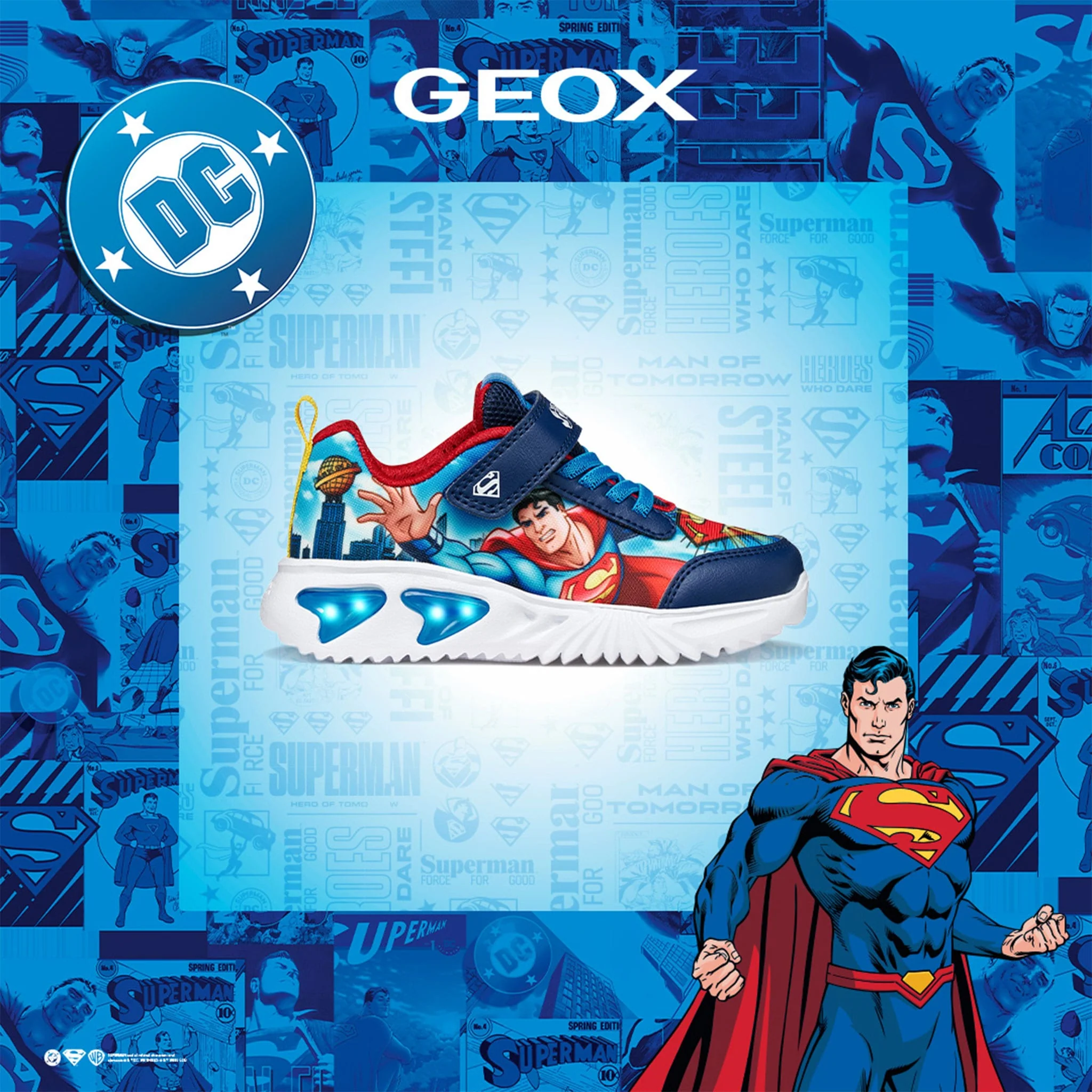 Soulier Superman Pointures 24-32 - Image 2