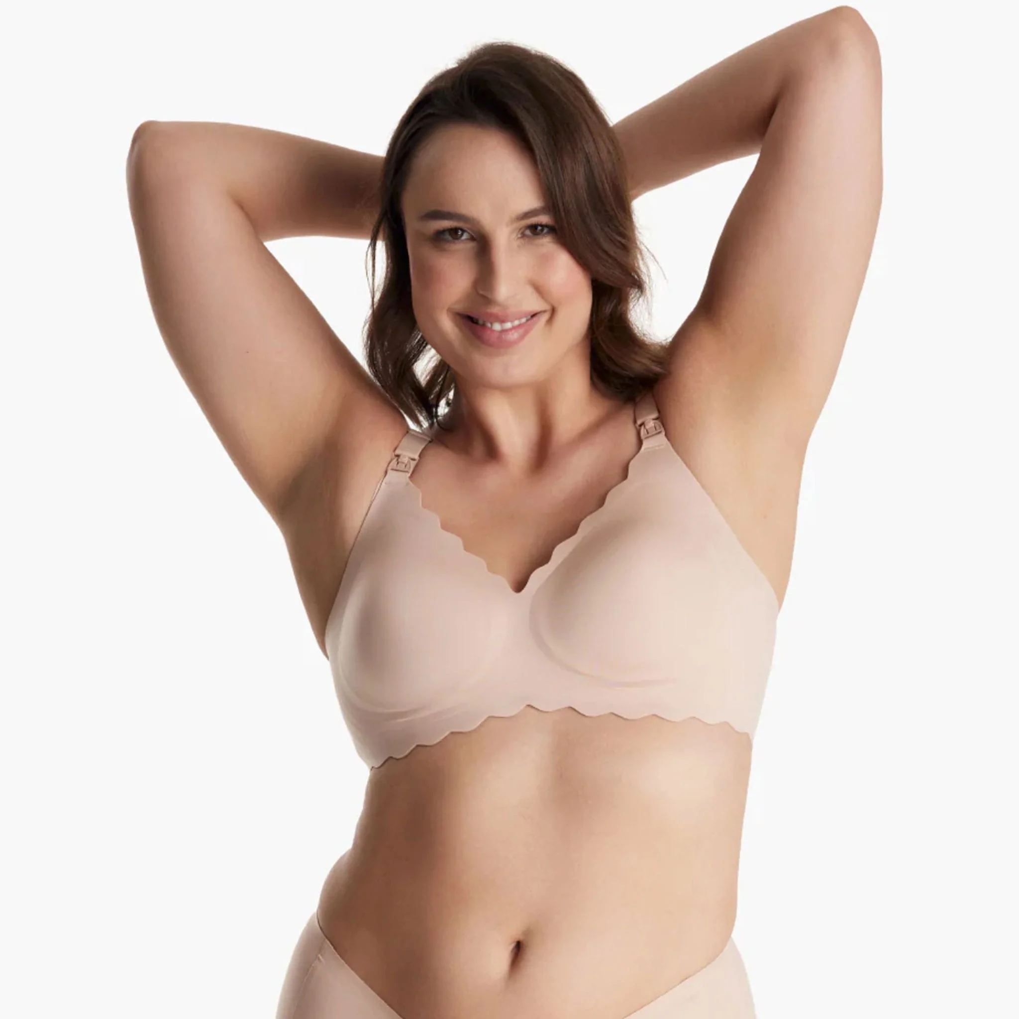 Soutien-Gorge d'Allaitement Jelly Strip YN46 - Rose - Image 5
