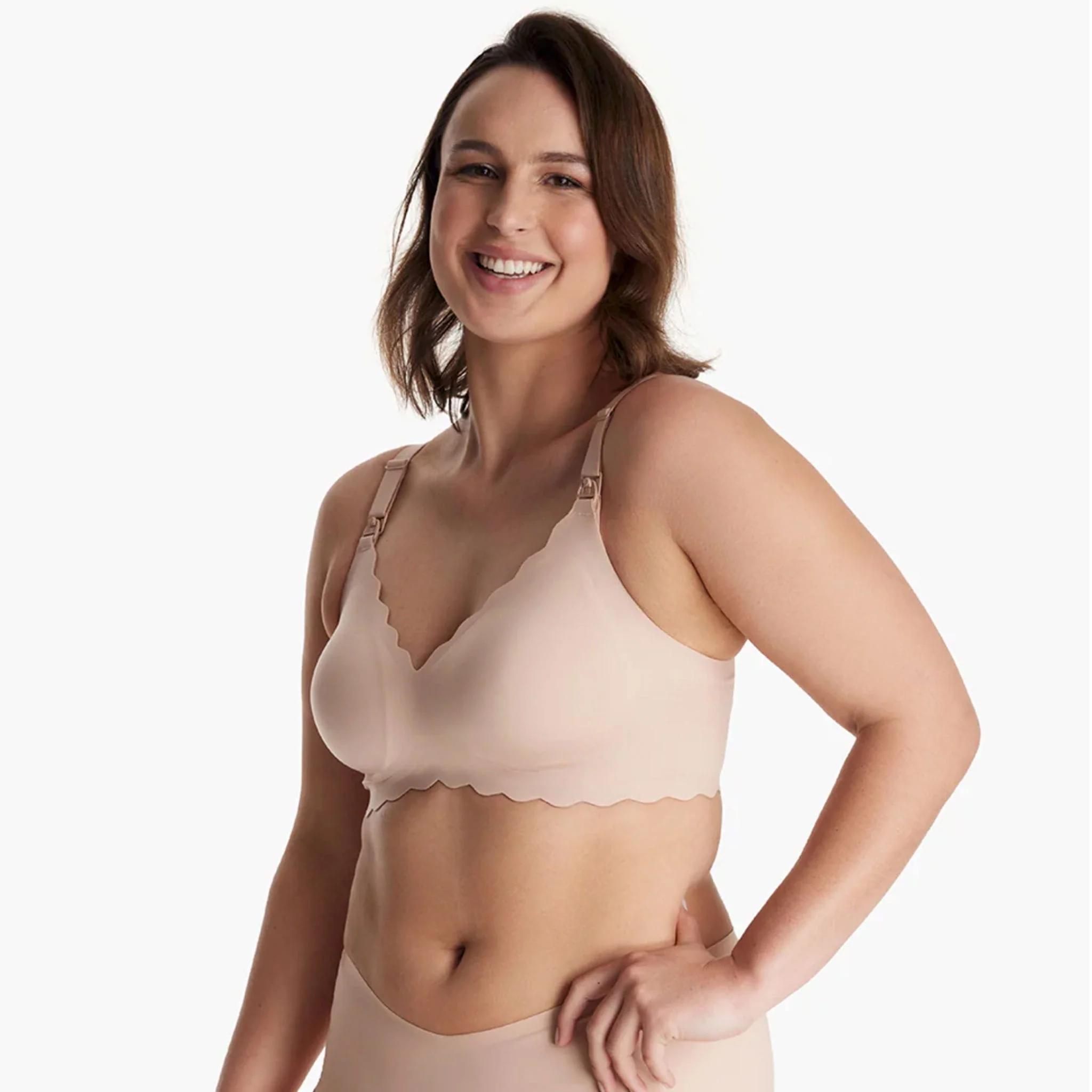 Soutien-Gorge d'Allaitement Jelly Strip YN46 - Rose - Image 6