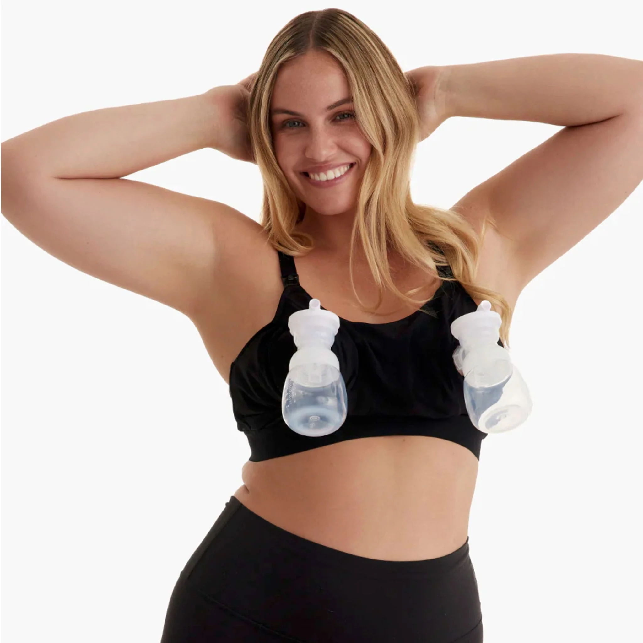 Soutien-Gorge d'Allaitement Original YN08 - Noir - Image 3