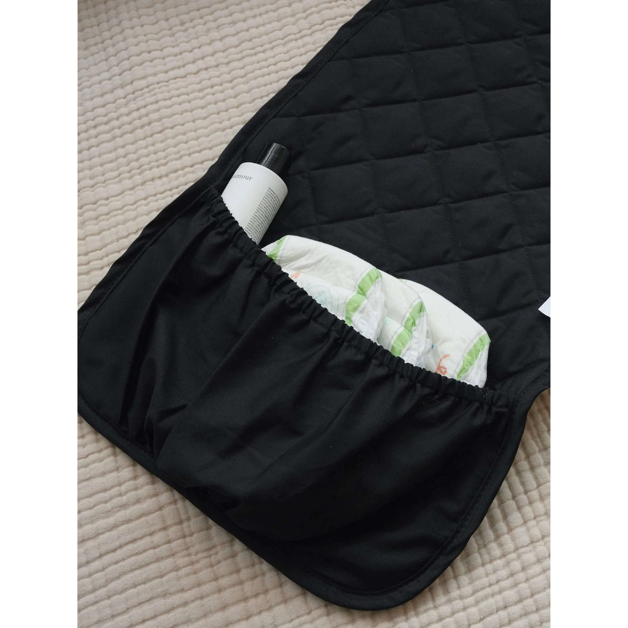 Tapis à Langer - Noir - Image 3