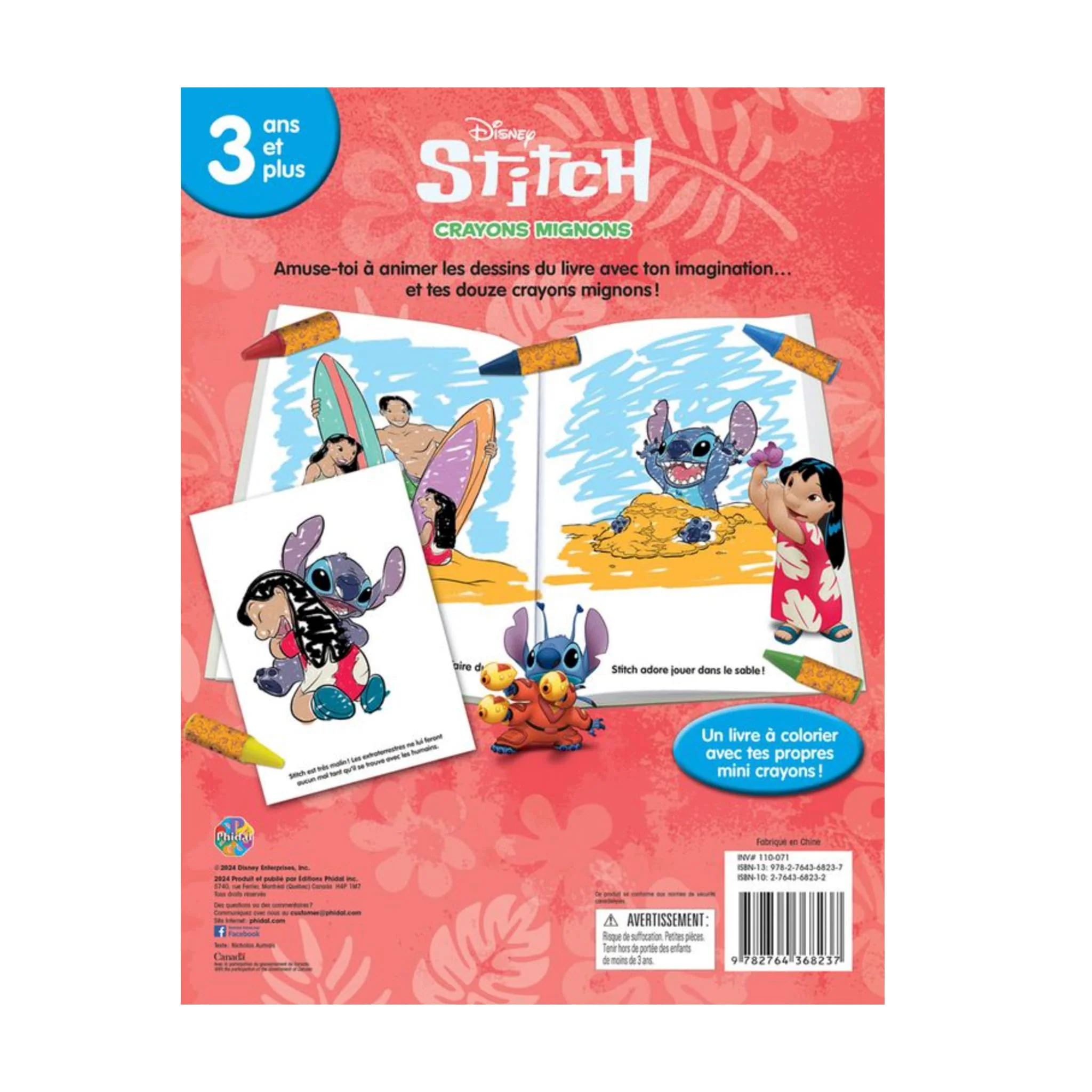 Disney Stitch - Crayons Mignons - Image 2