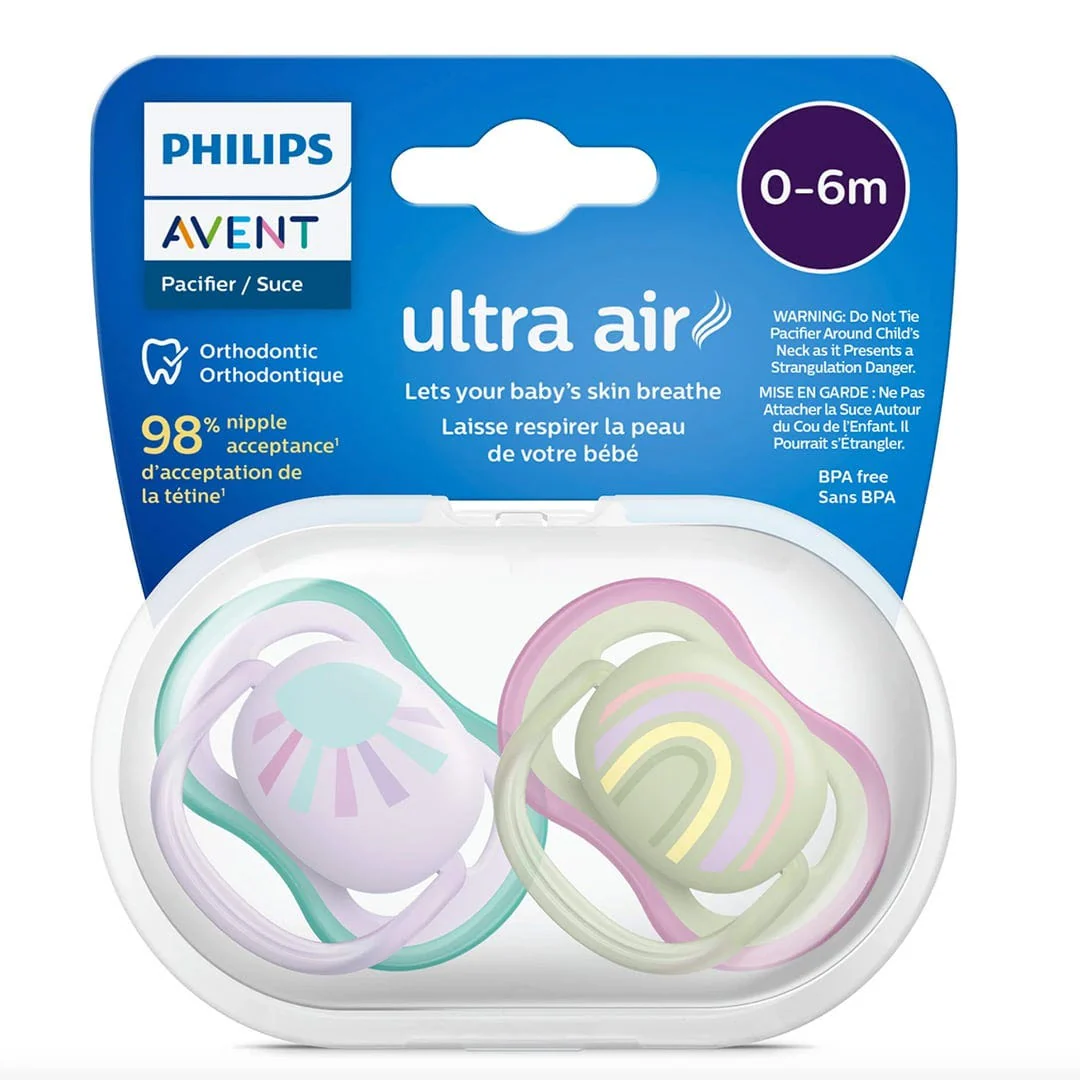 Suce Ultra Air 0-6 mois Lilas Soleil / Arc-en-ciel Vert (2) - Image 4