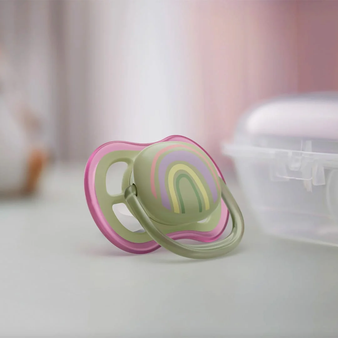 Suce Ultra Air 0-6 mois Lilas Soleil / Arc-en-ciel Vert (2) - Image 6